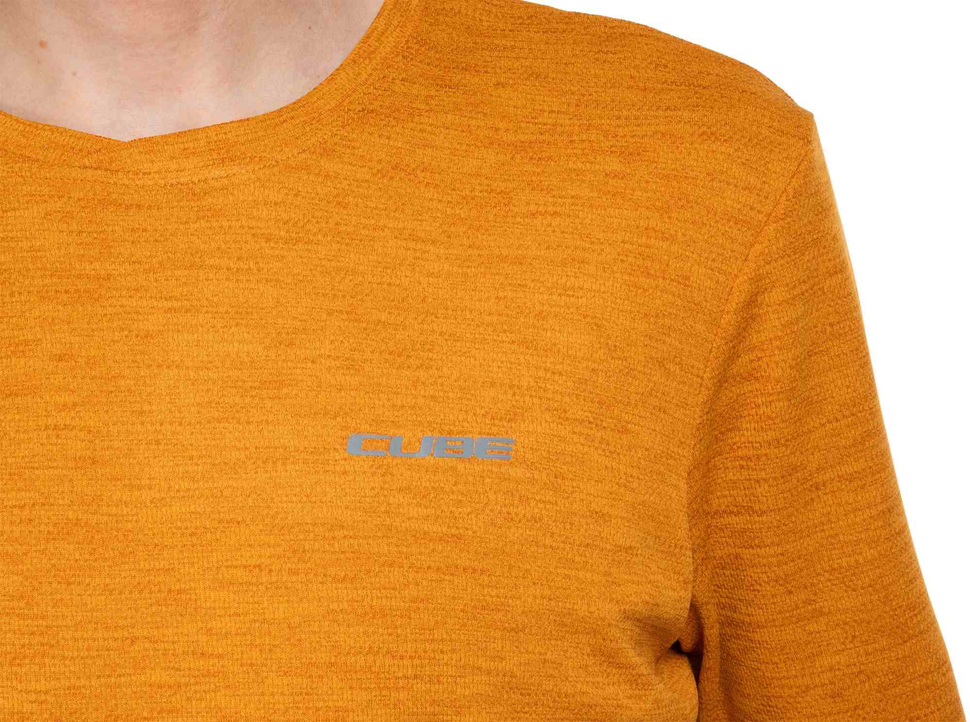 CUBE GRAVEL JERSEY S/S MUSTARD - Image 5