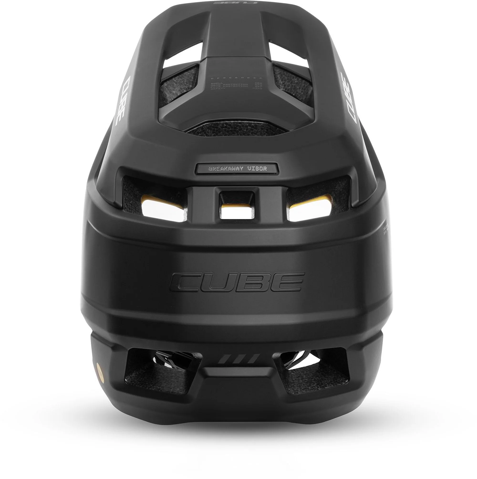 CUBE HELMET DESCENDER BLACK - Image 4
