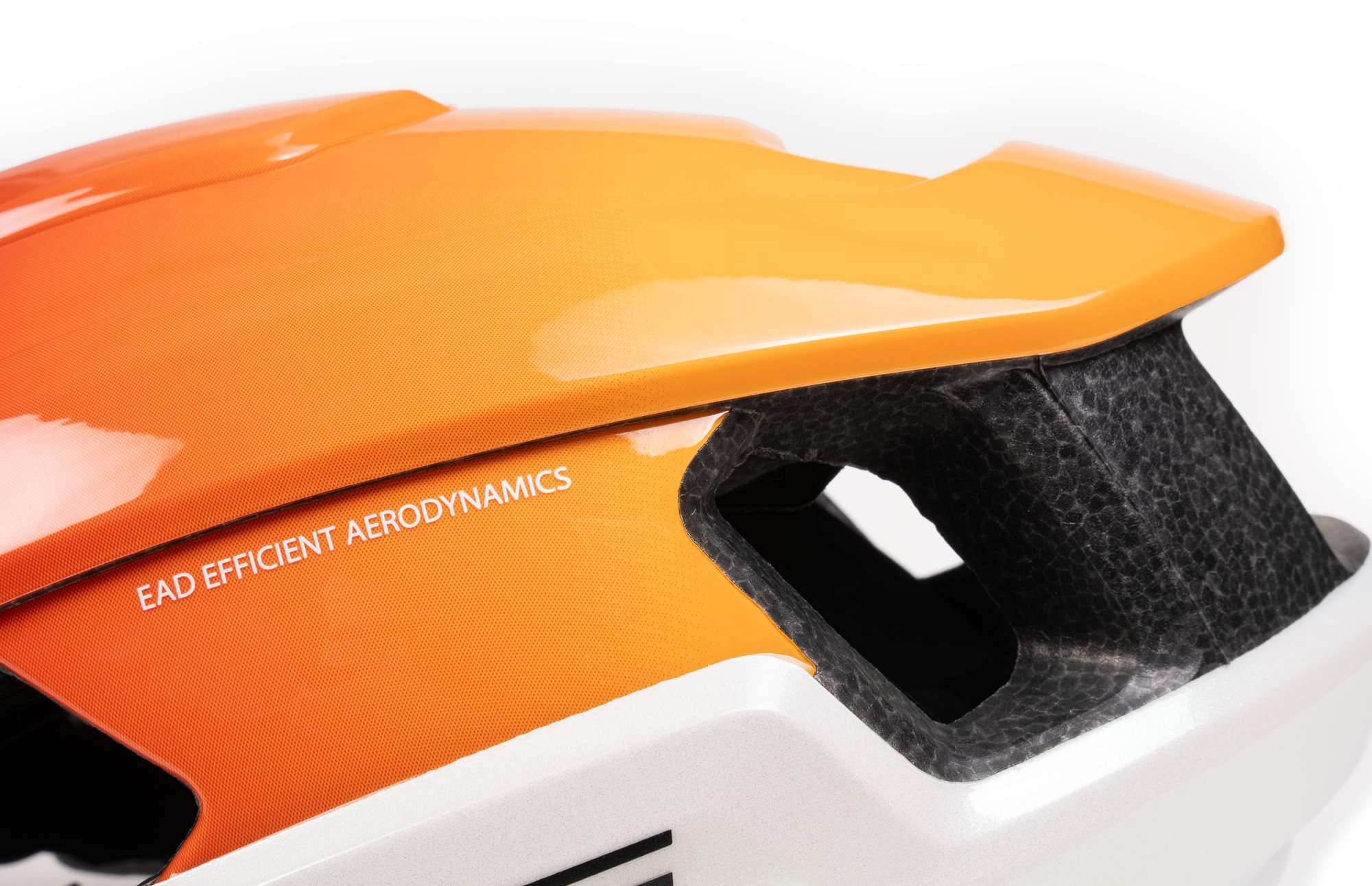 CUBE HELMET HERON TEAMLINE WHITE/ORANGE - Image 4