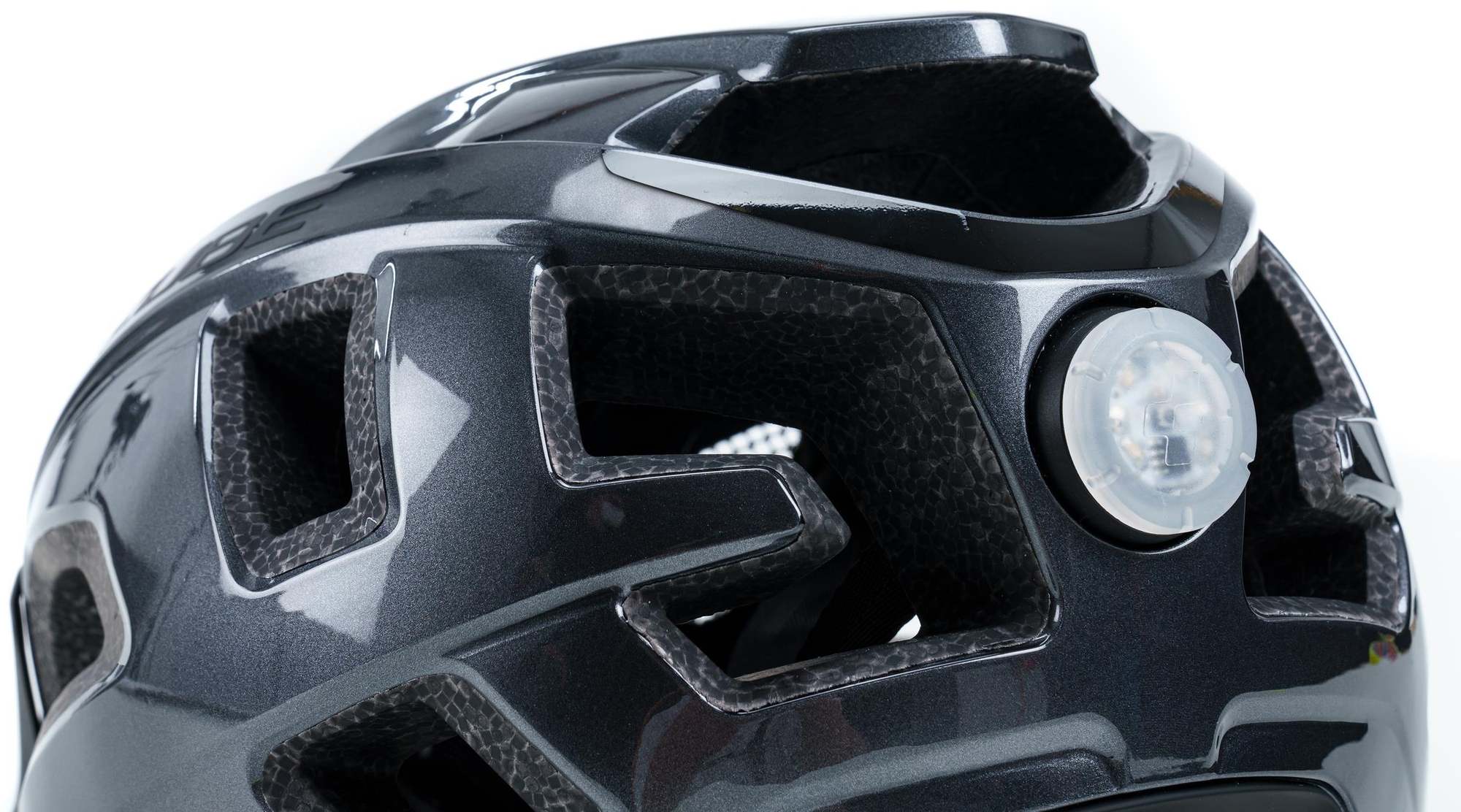 CUBE Helmet Quest Glossy Iridium Black - Image 4