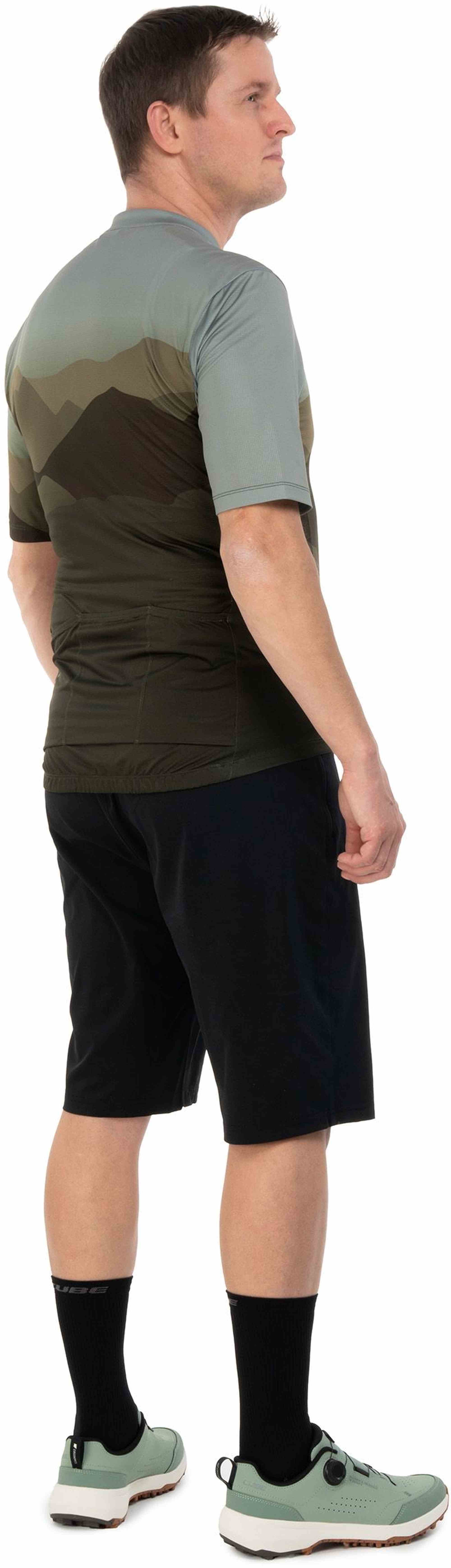 CUBE JERSEY CMPT MOUNTAIN S/S GREEN - Image 4