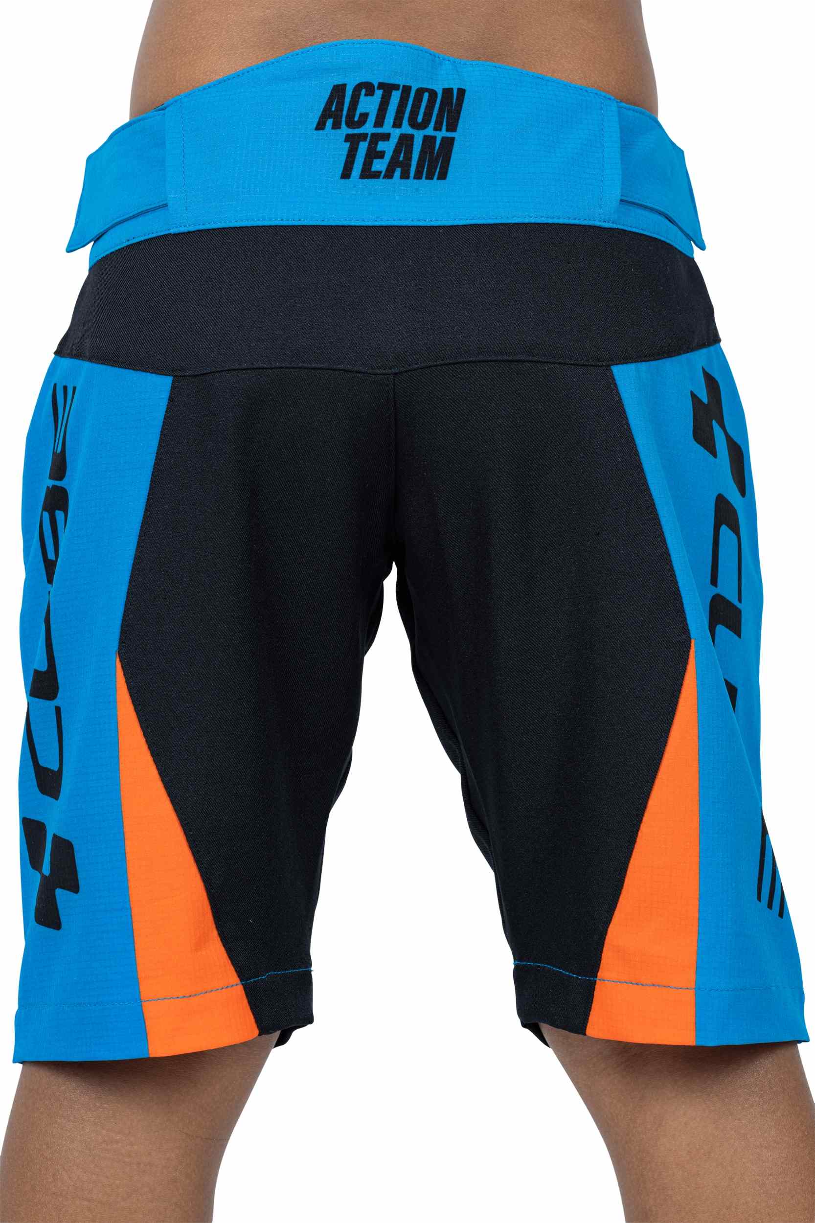 CUBE Junior Baggy Shorts X At Blu/Ora - Image 2