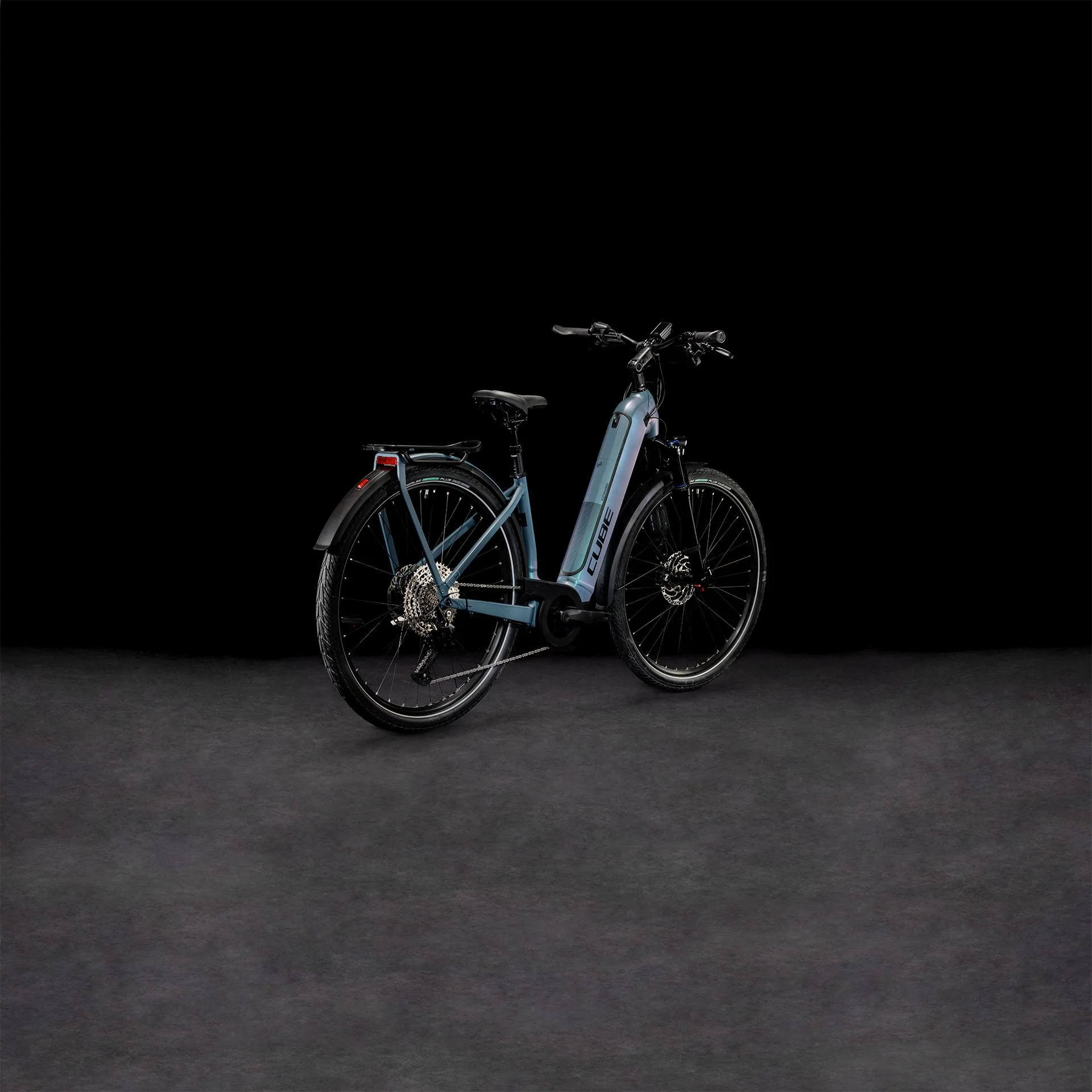 CUBE KATHMANDU HYBRID ABS 750 SMARAGDGREY/BLUE - Image 22