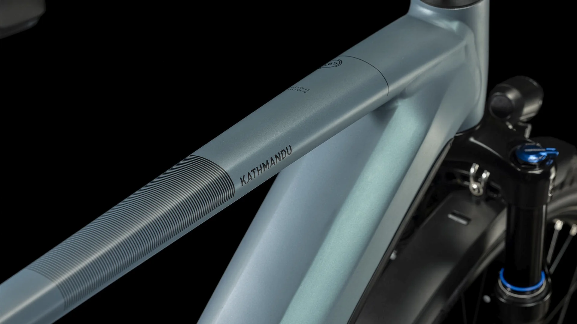 CUBE KATHMANDU HYBRID ABS 750 SMARAGDGREY/BLUE - Image 3