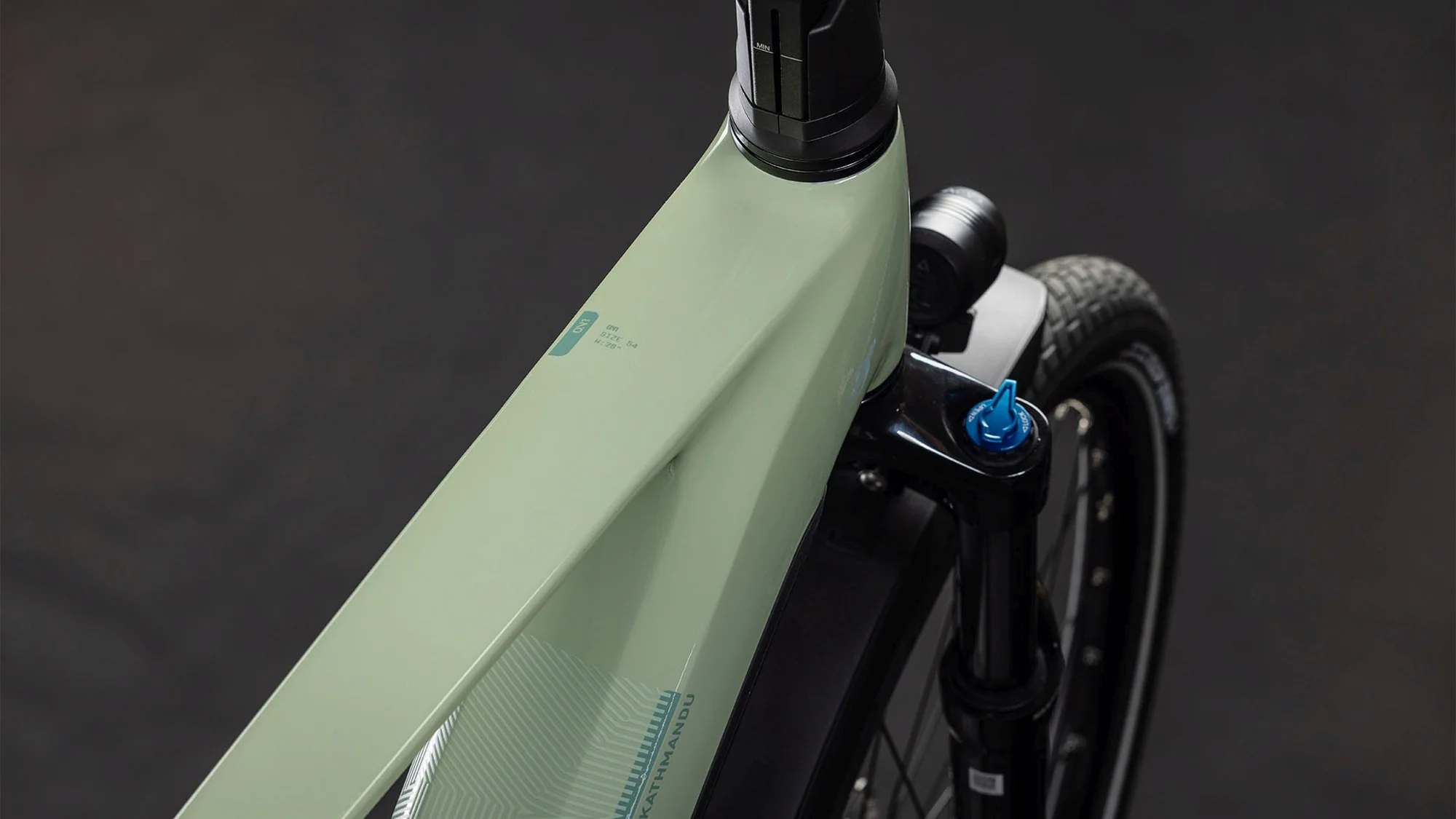 CUBE KATHMANDU HYBRID ONE 800 PEA/GREEN - Image 2