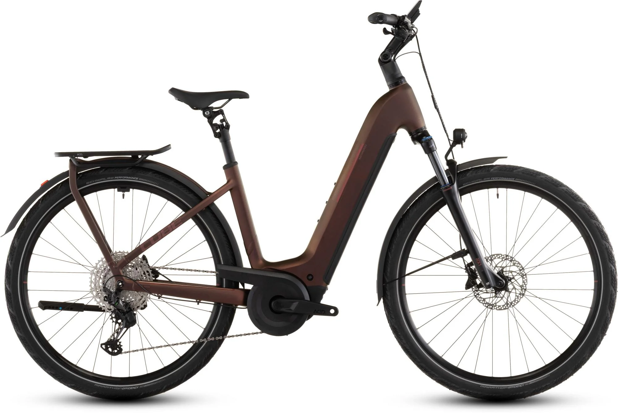 CUBE KATHMANDU HYBRID PRO 800 SUNGLOW/CHROME - Image 15