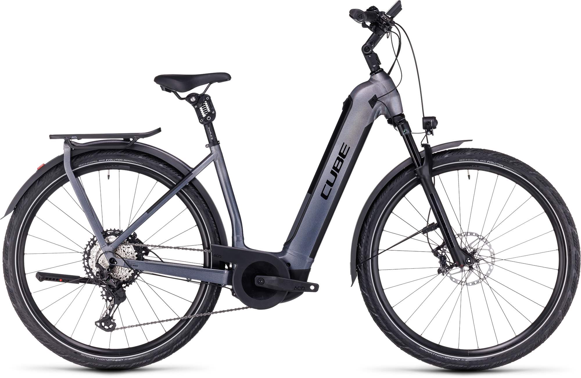 CUBE KATHMANDU HYBRID SLT 750 PRIZMSILVER/GREY - Image 16