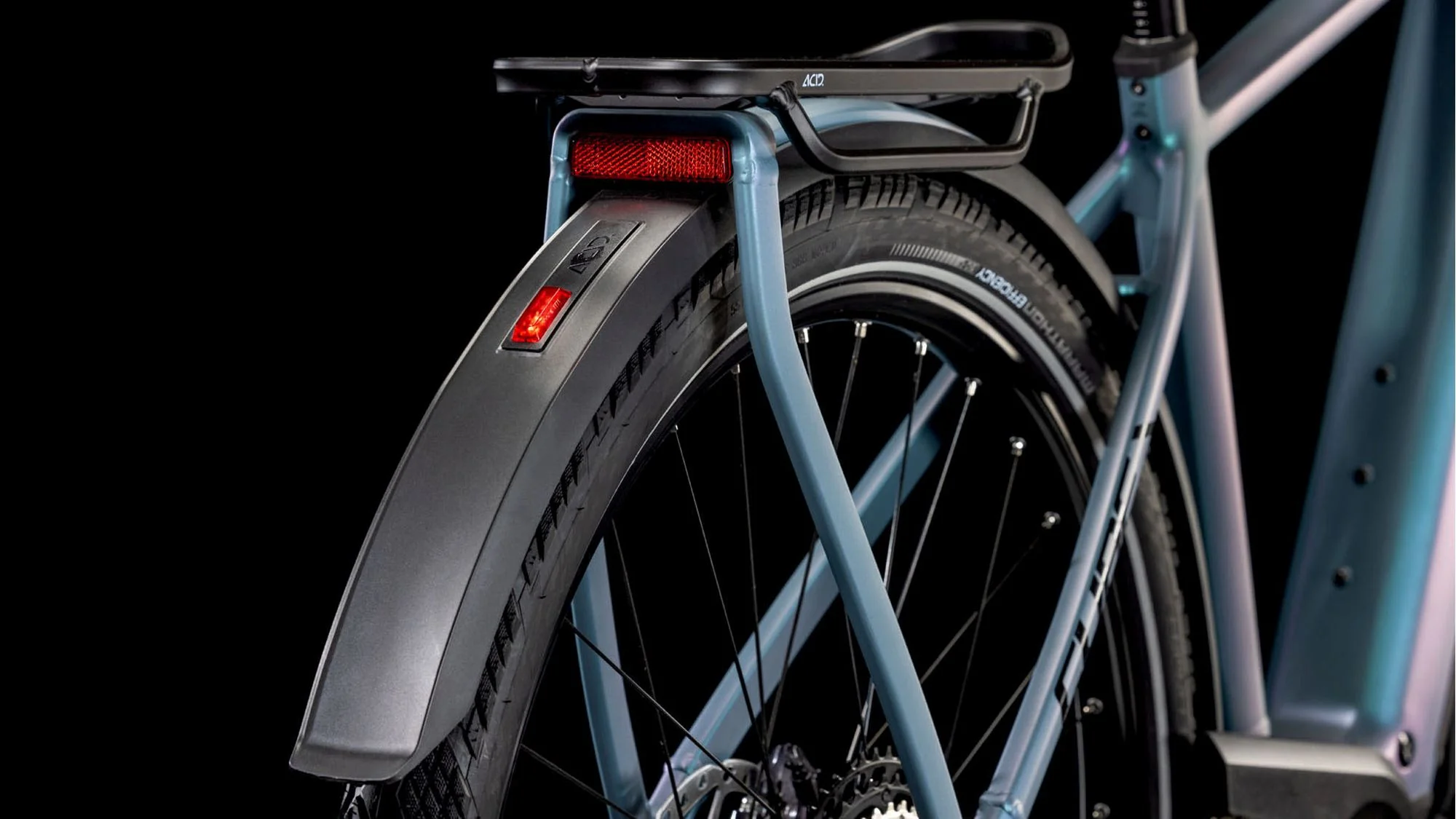 CUBE KATHMANDU HYBRID SLX 800 SMARAGDGREY/BLACK - Image 5