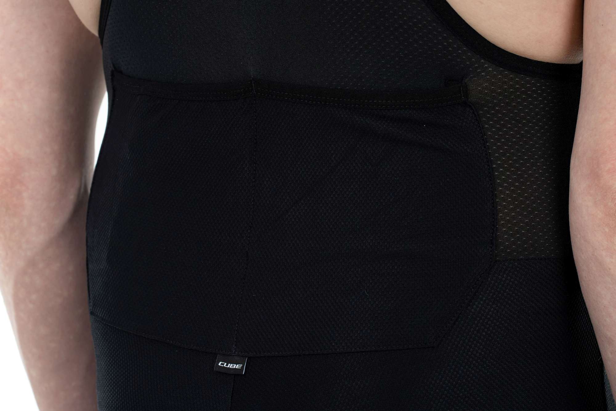 CUBE Liner Bib Shorts Black - Image 3