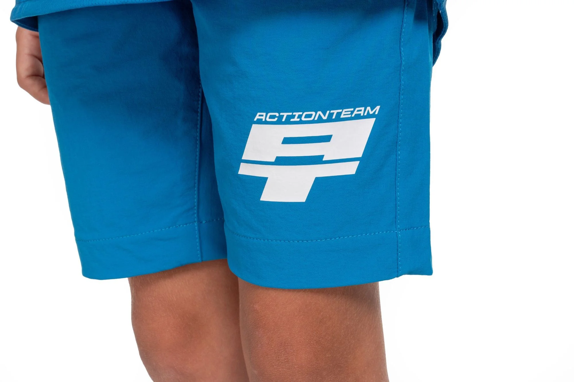 CUBE MTB BAGGY SHORT ROOKIE X ACTIONTEAM TOPAS BLUE - Image 5