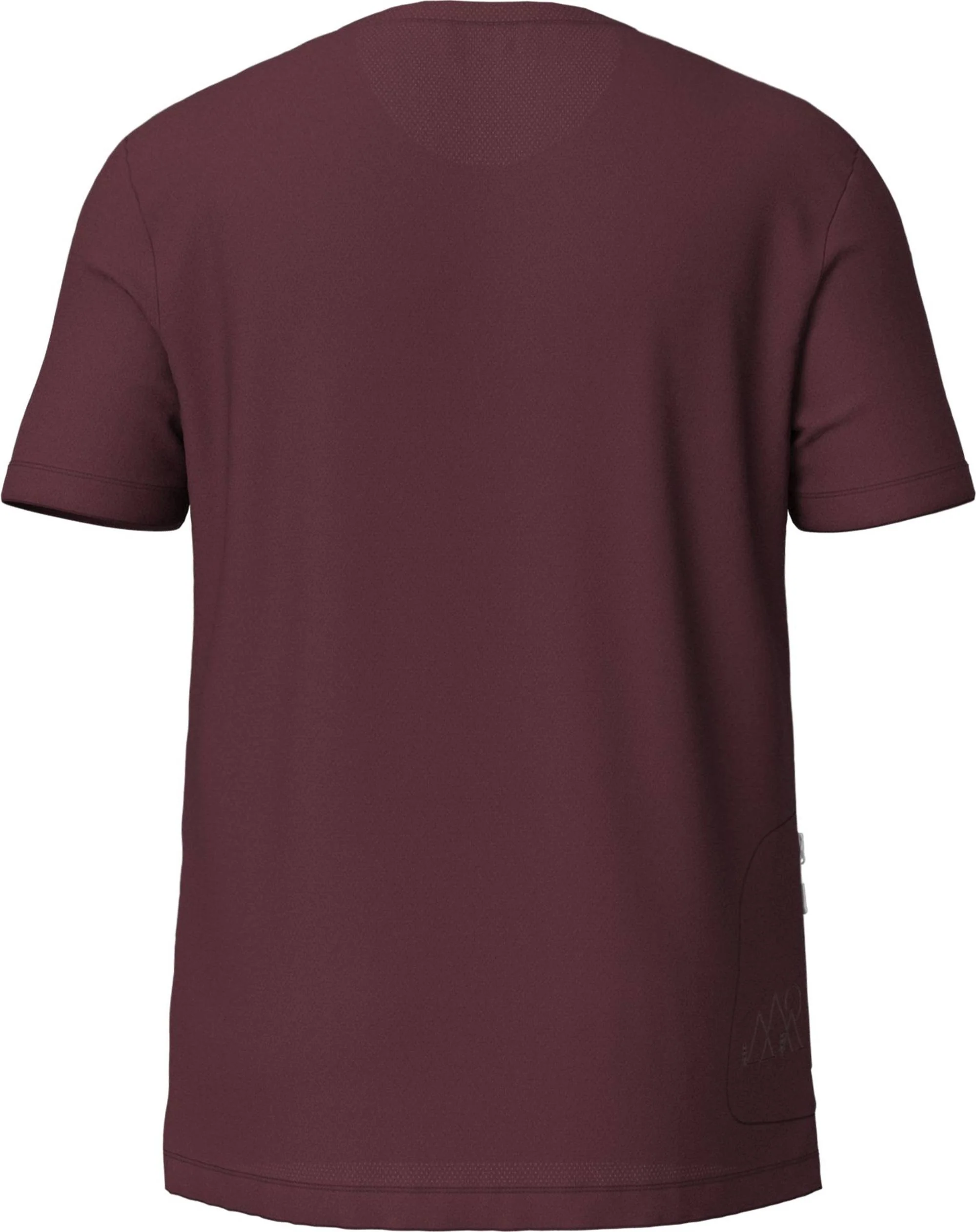 CUBE MTB ROUND NECK JERSEY SOFT TOUCH S/S BORDEAUX - Image 2