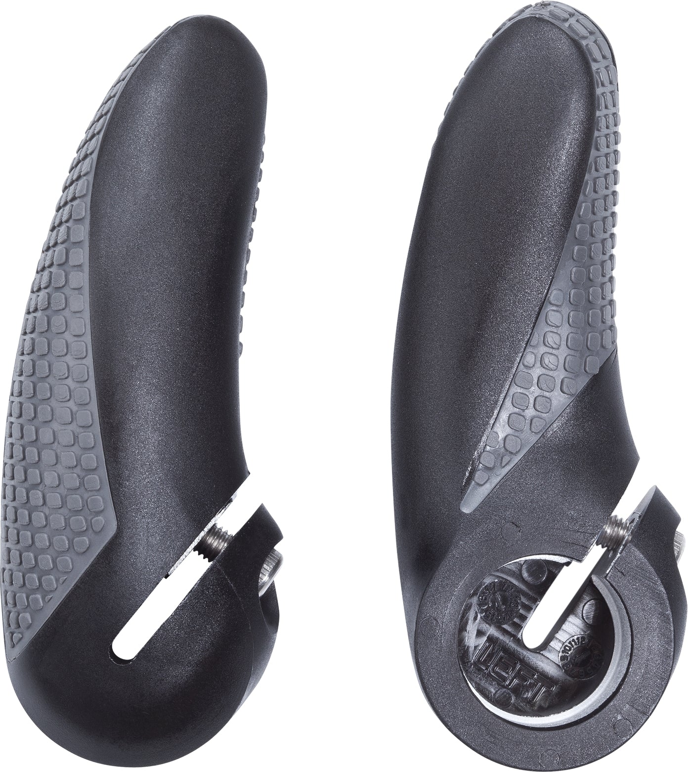 CUBE Natural Fit Bar Ends Black/Grey - Image 2