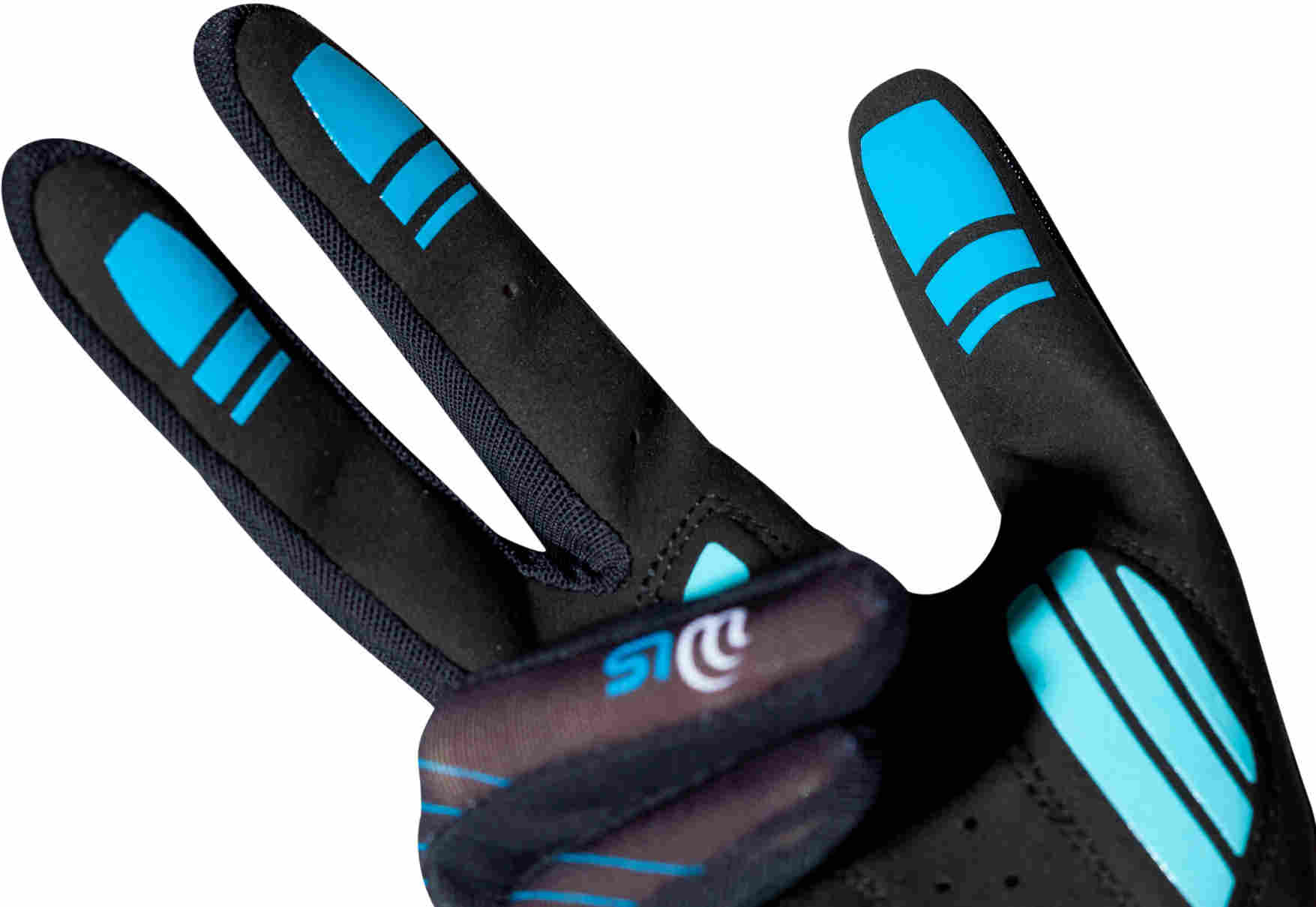 CUBE Natural Fit Wls Gloves Sun Long Finger Blue - Image 7