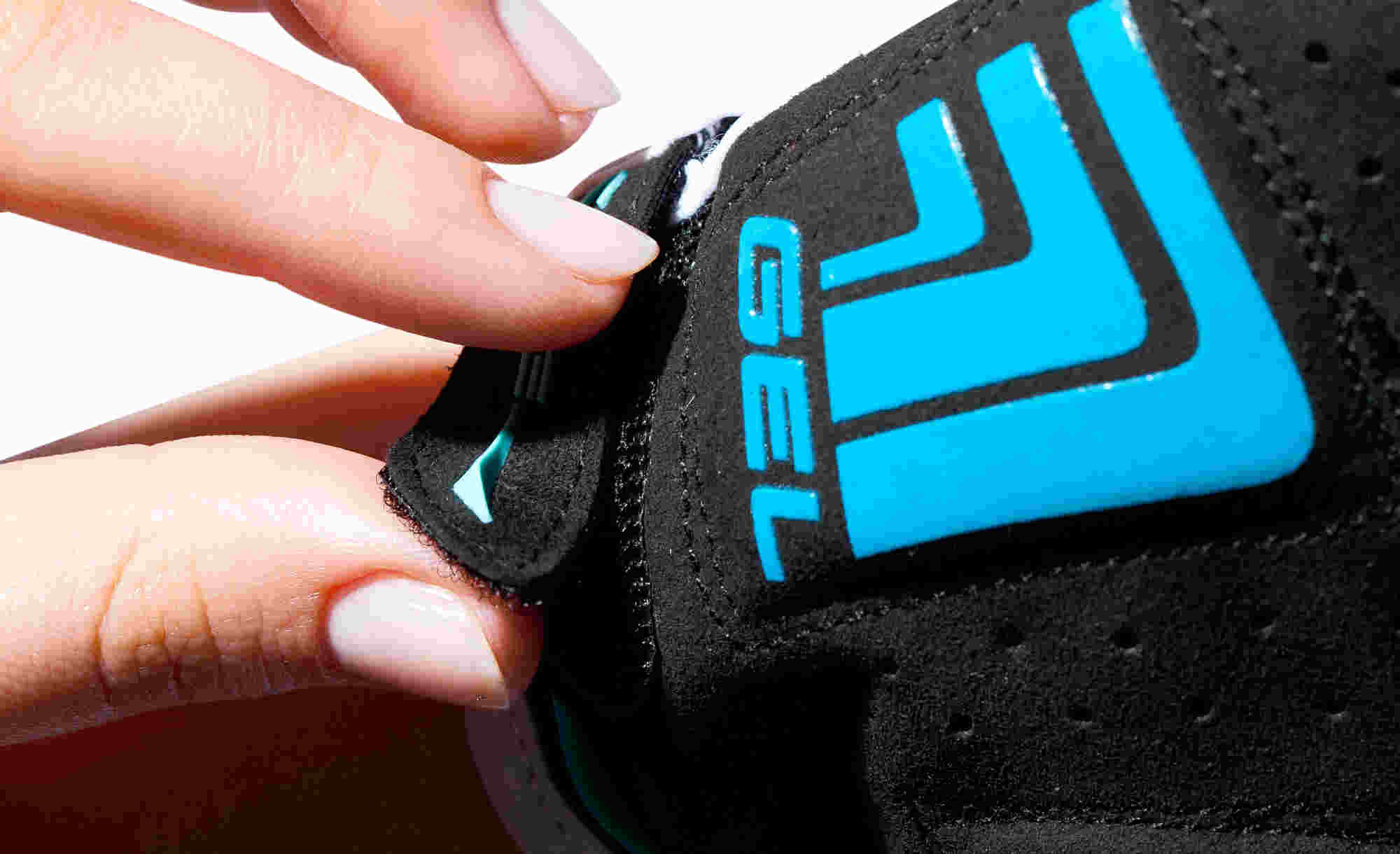 CUBE Natural Fit Wls Gloves Sun Long Finger Blue - Image 8