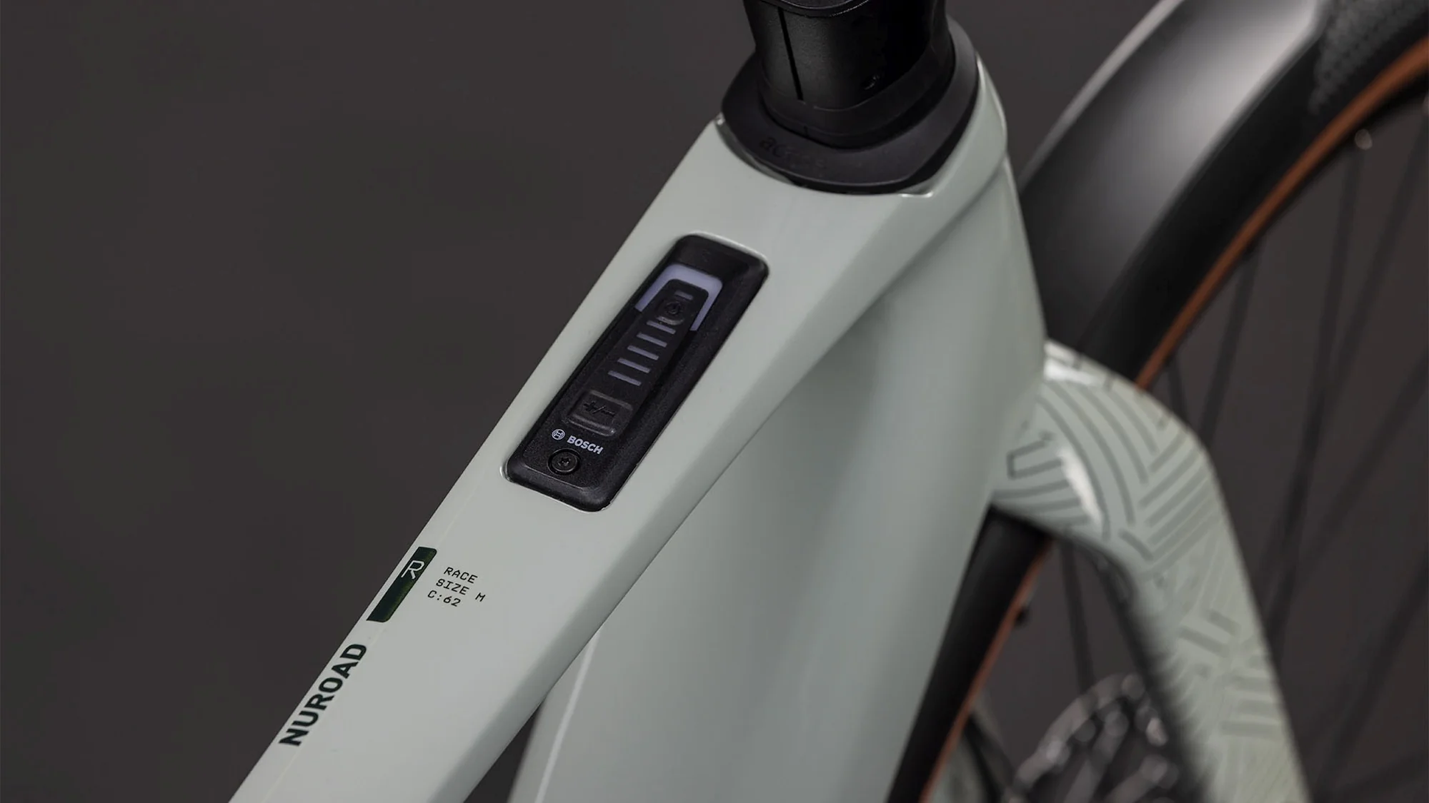 CUBE NUROAD HYBRID C:62 RACE 400X FE REEDBEIGE/BLACK - Image 2