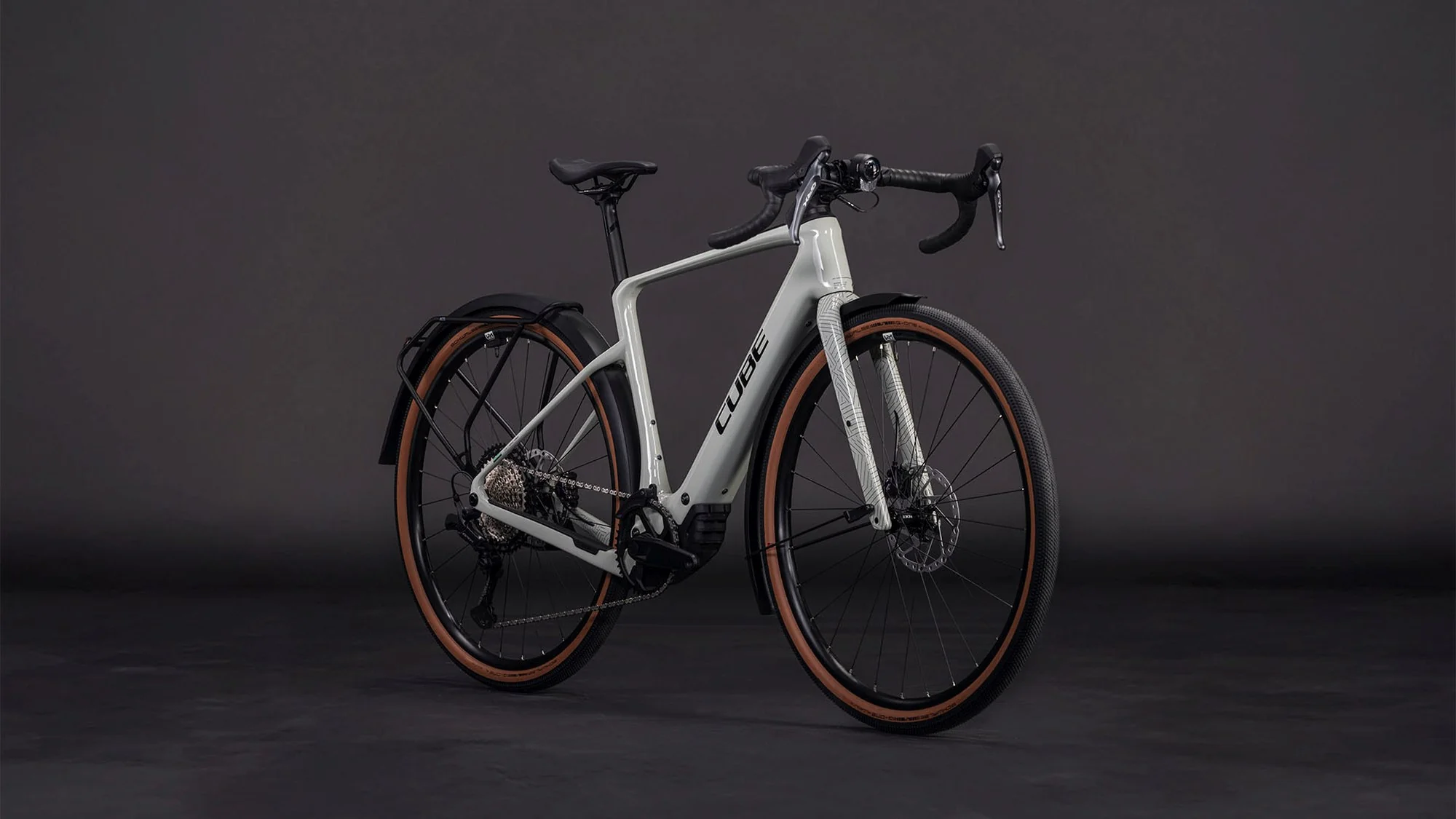 CUBE NUROAD HYBRID C:62 RACE 400X FE REEDBEIGE/BLACK - Image 7