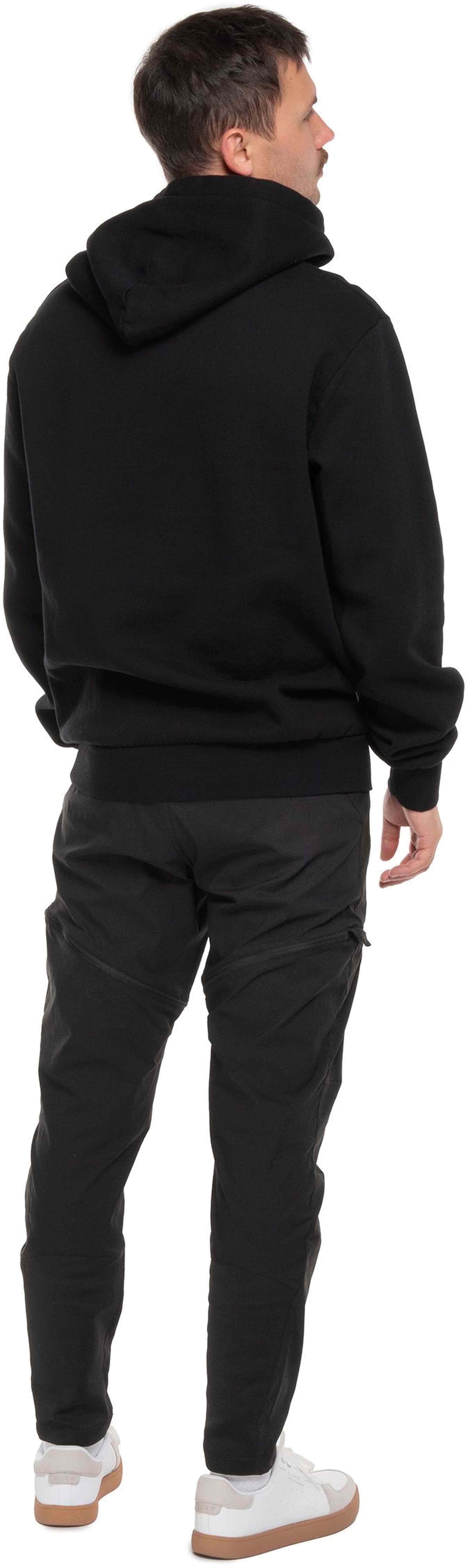 CUBE ORGANIC HOODIE GRID BLACK - Image 4