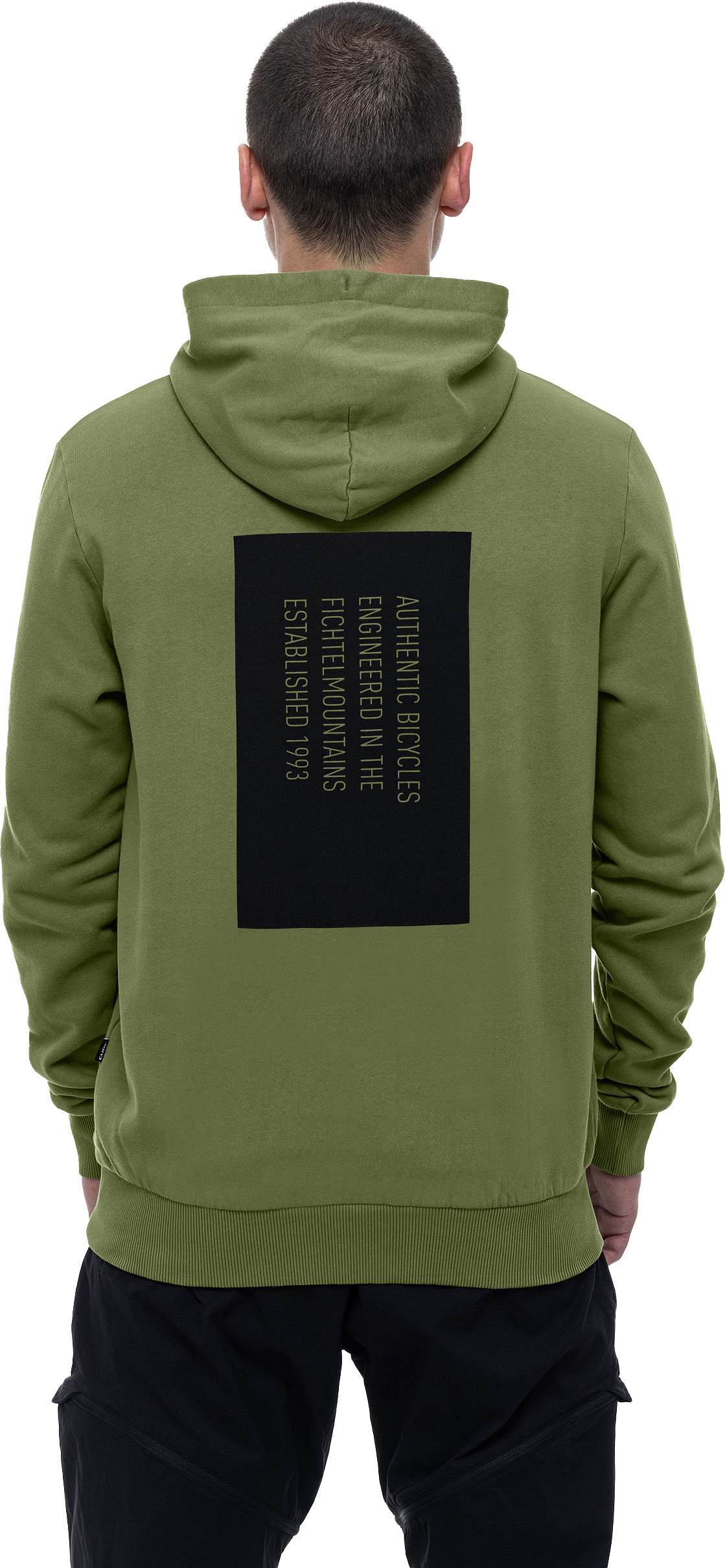Cube Organic Hoodie Olive - Image 2