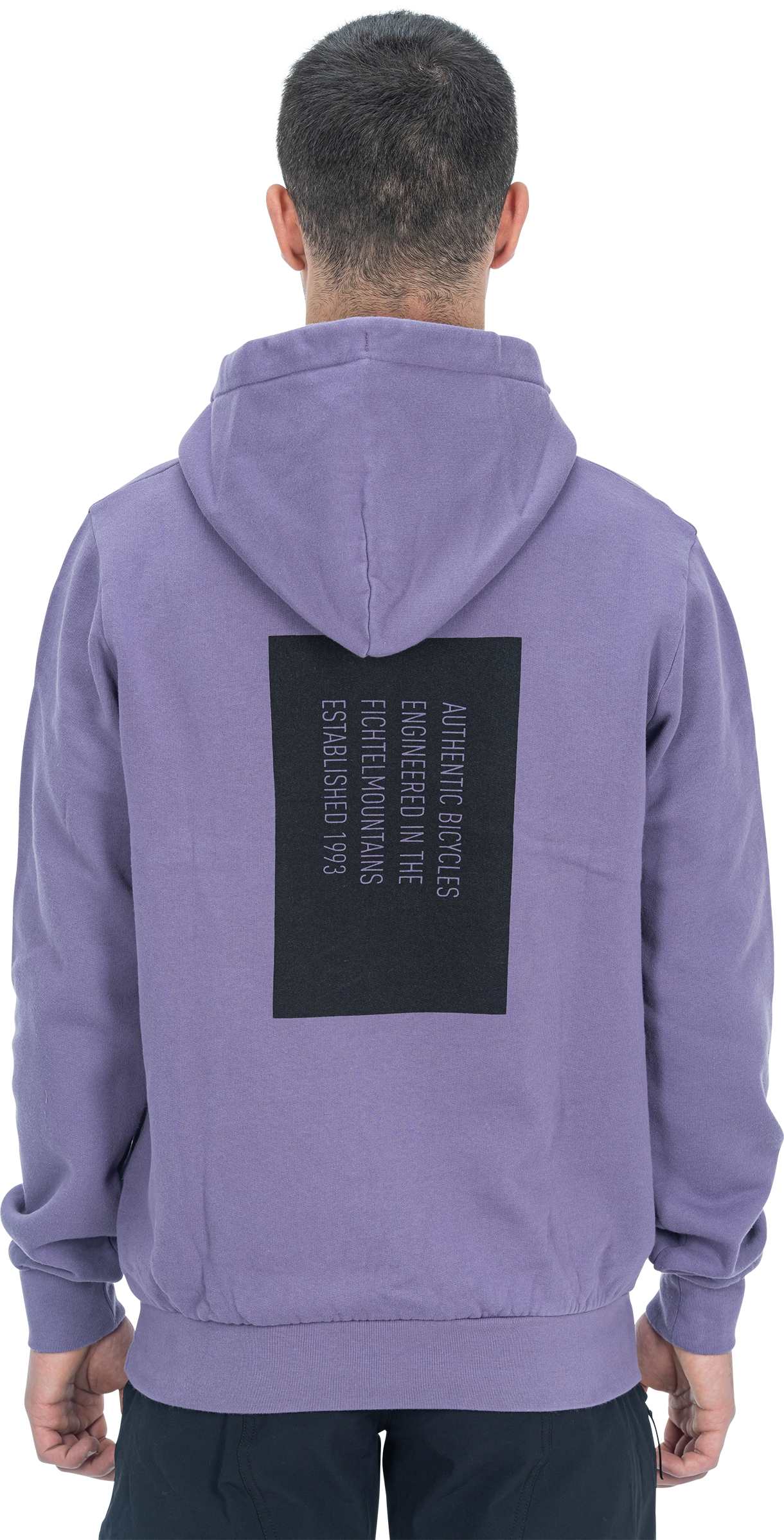CUBE Organic Hoodie Violet - Image 2