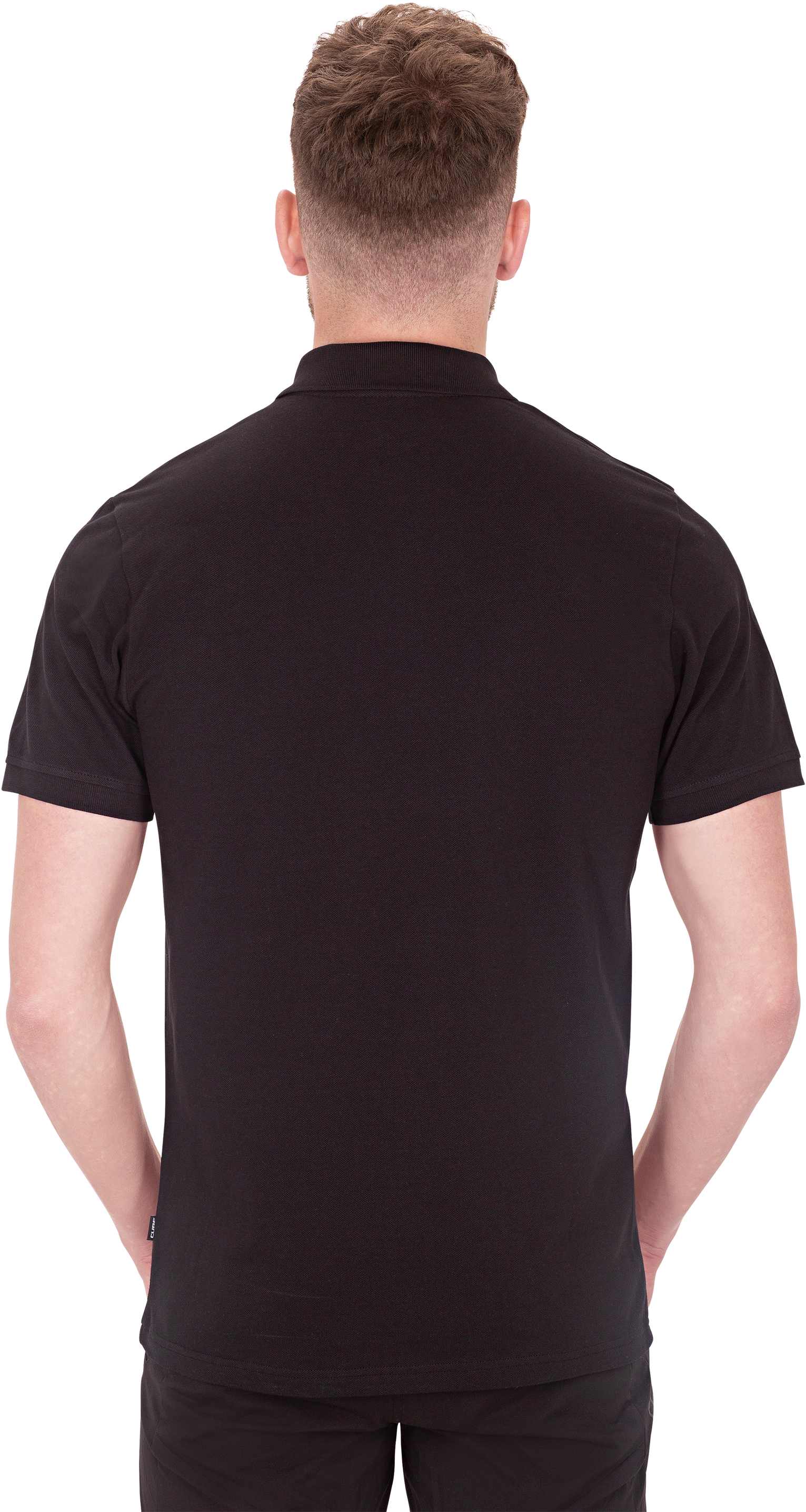 CUBE Organic Polo Shirt Black - Image 2