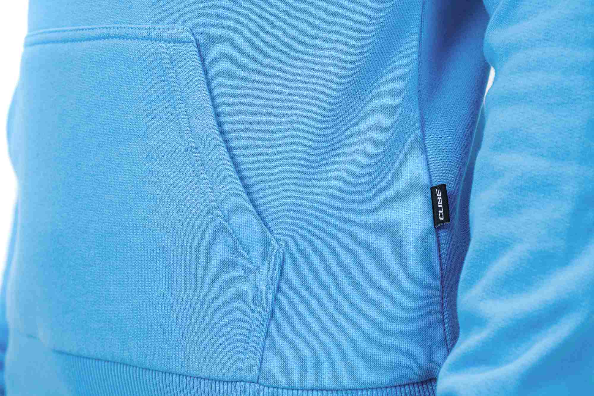 CUBE Organic WS Hoodie Blue - Image 4