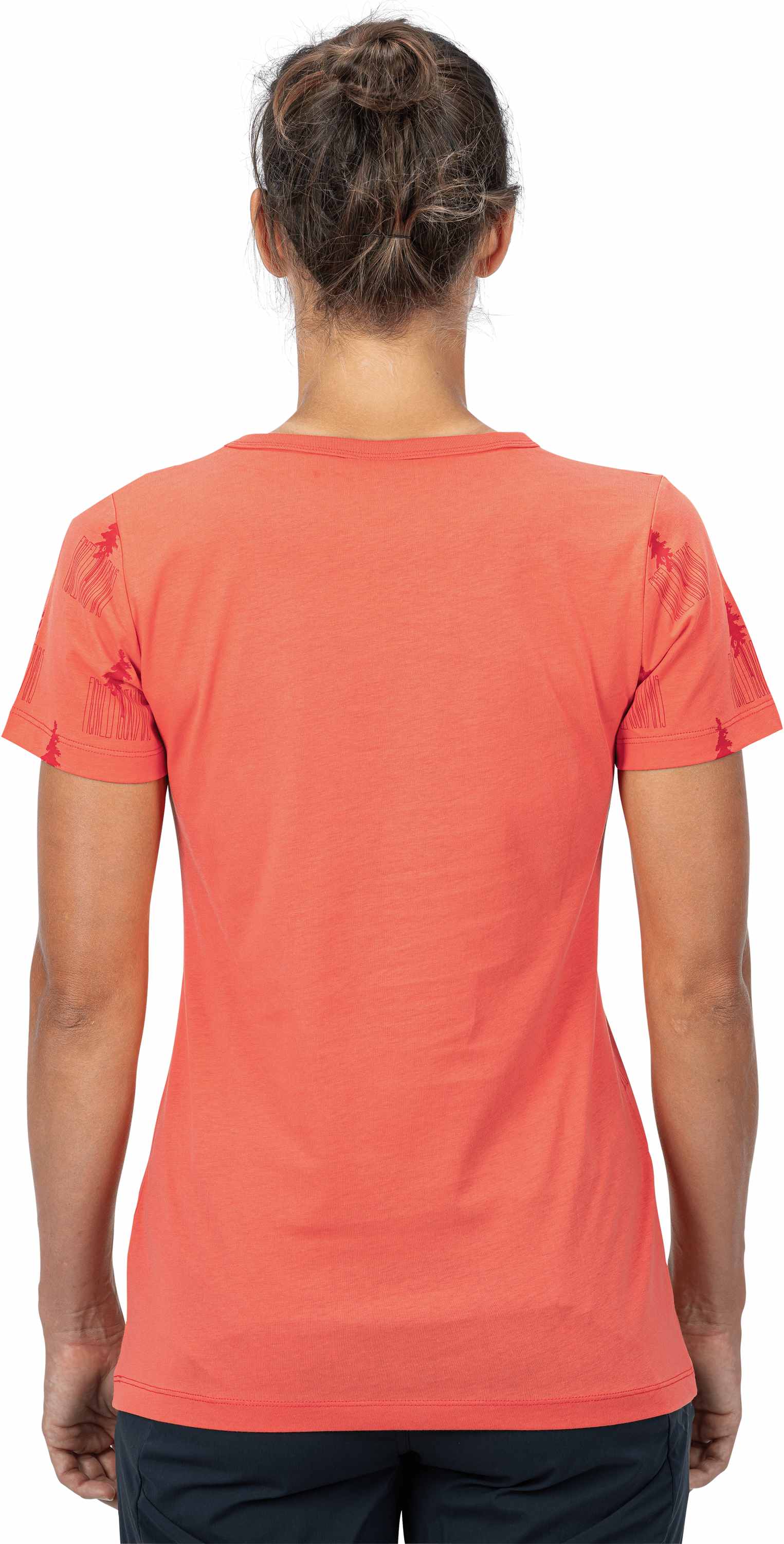 CUBE Organic WS T-Shirt Fichtelmountains Orange - Image 2