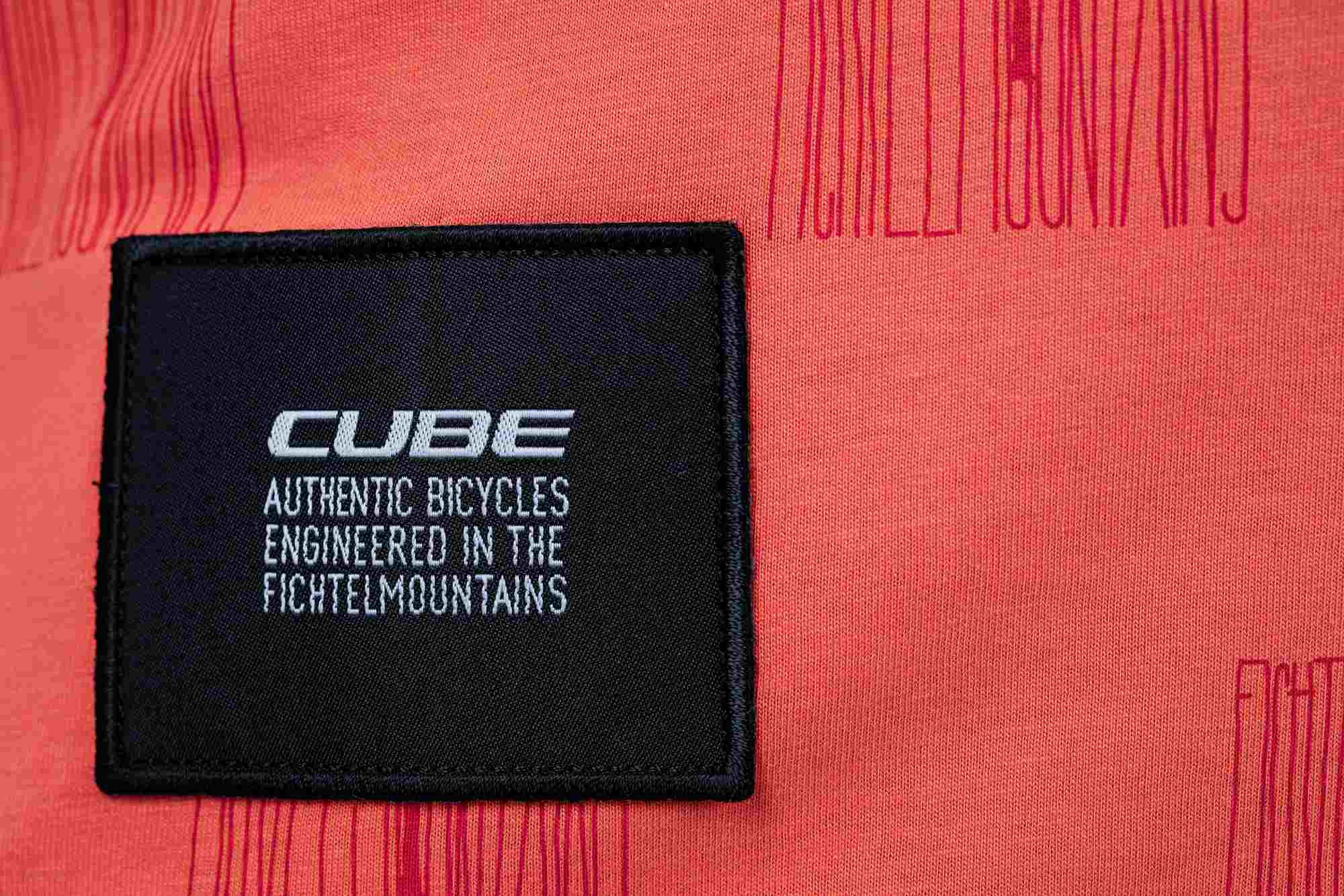 CUBE Organic WS T-Shirt Fichtelmountains Orange - Image 4