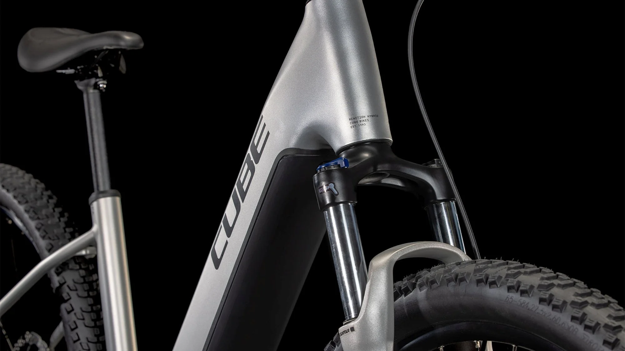 CUBE REACTION HYBRID ONE 800 SILVER/BLACK - Image 13
