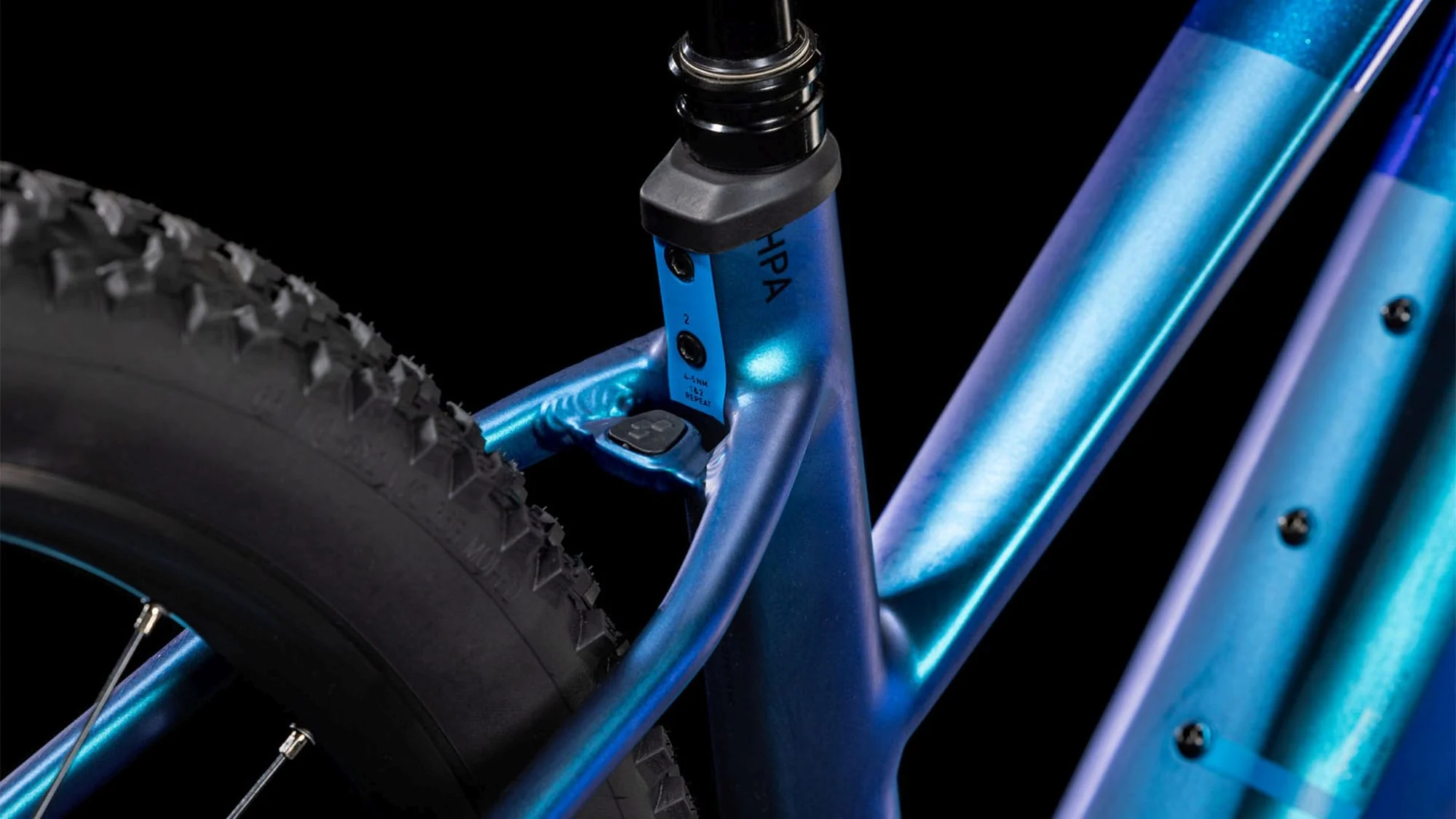 CUBE REACTION HYBRID SLX 800 NEBULA/BLUE - Image 11