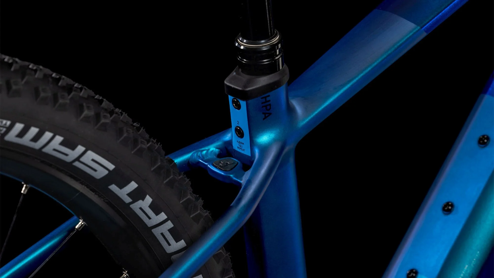 CUBE REACTION HYBRID SLX 800 NEBULA/BLUE - Image 4
