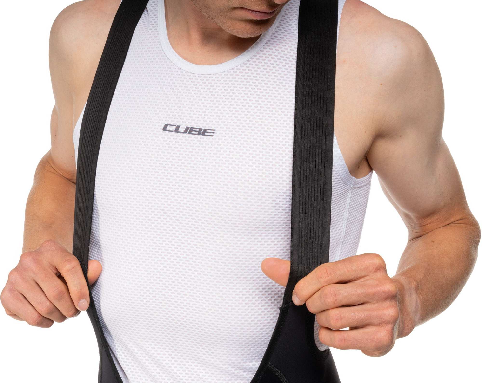 CUBE ROAD/XC BIB SHORT COMPRESSION BLACK - Image 5