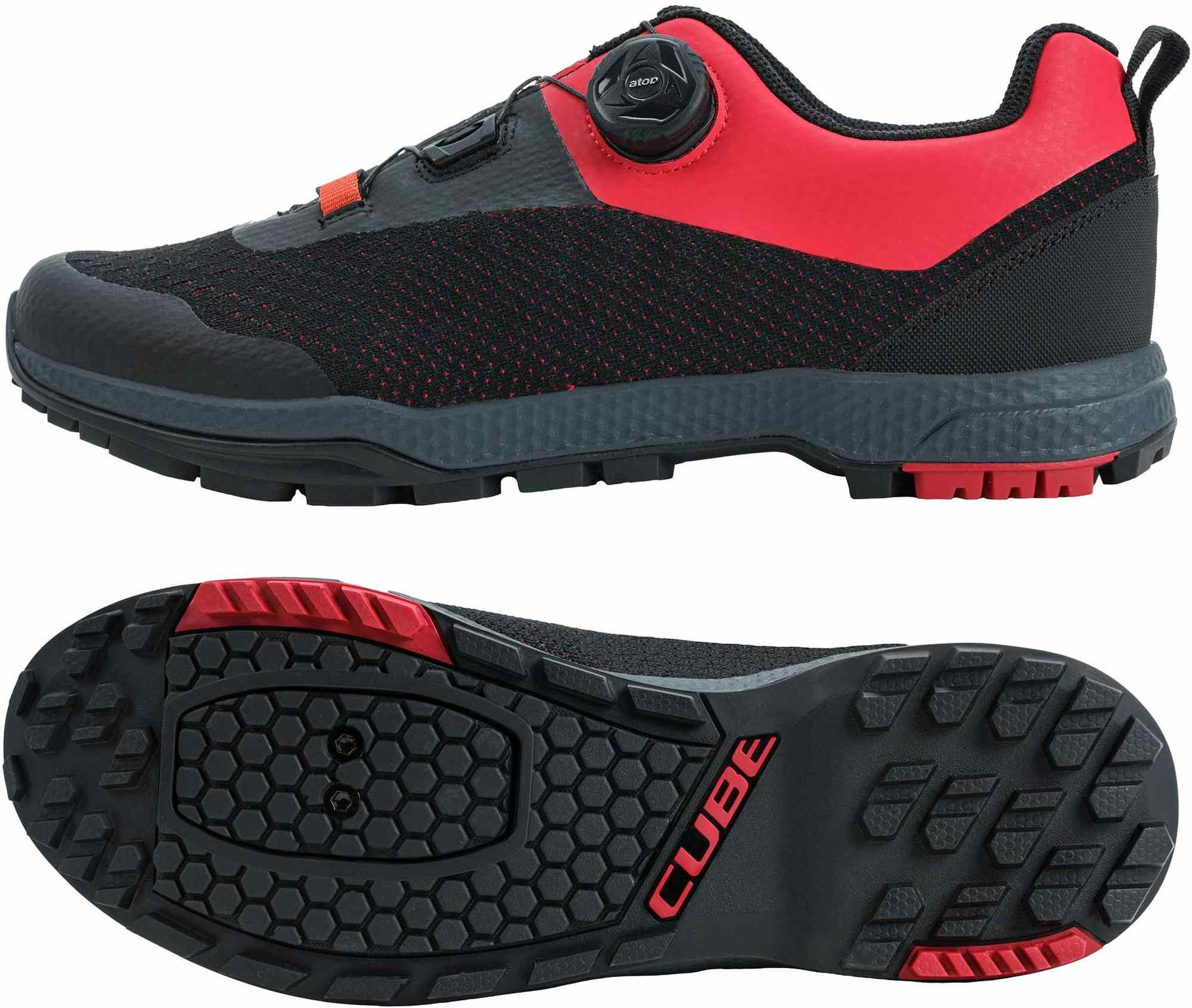 CUBE SHOES ATX OX PRO BLACK/RED - Image 3