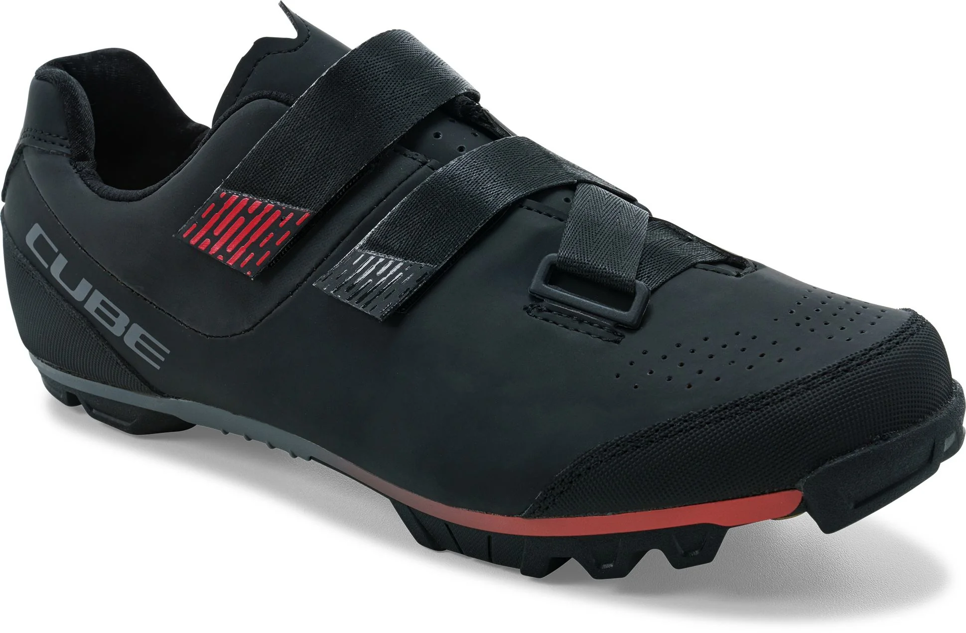 CUBE SHOES MTB PEAK BLACK/RED