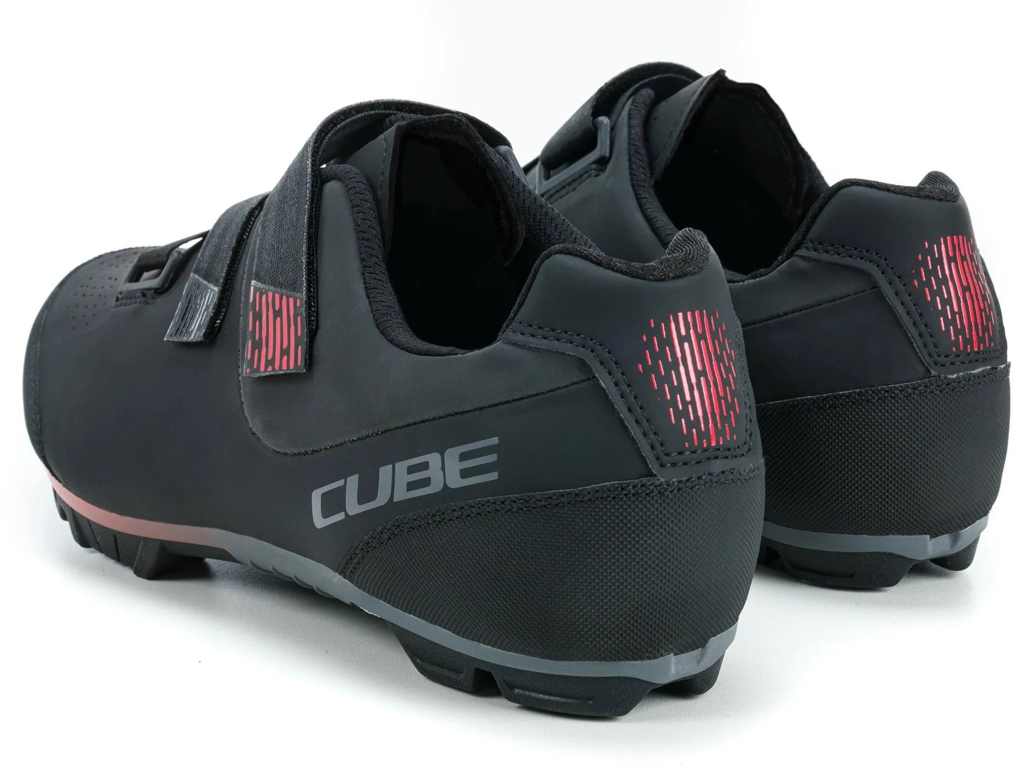 CUBE SHOES MTB PEAK BLACK/RED - Image 5