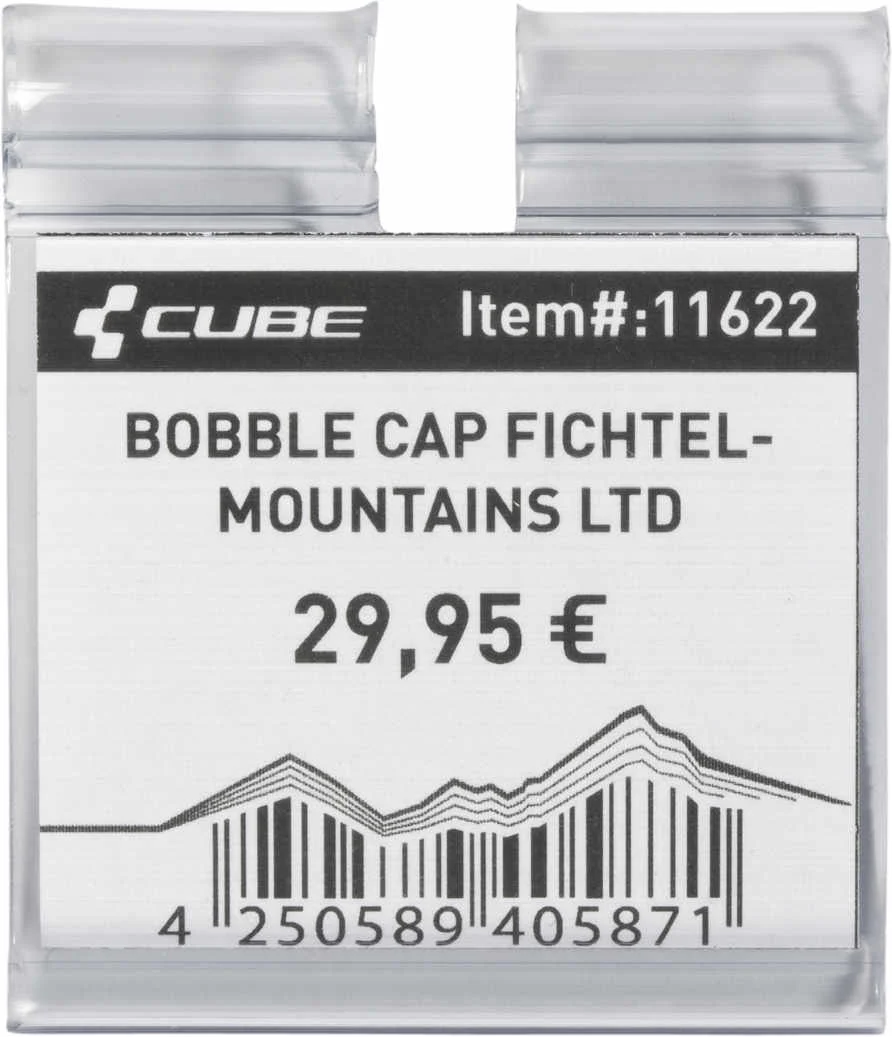 CUBE Sis Price Tag (For 7058) 45X40Mm Transparent