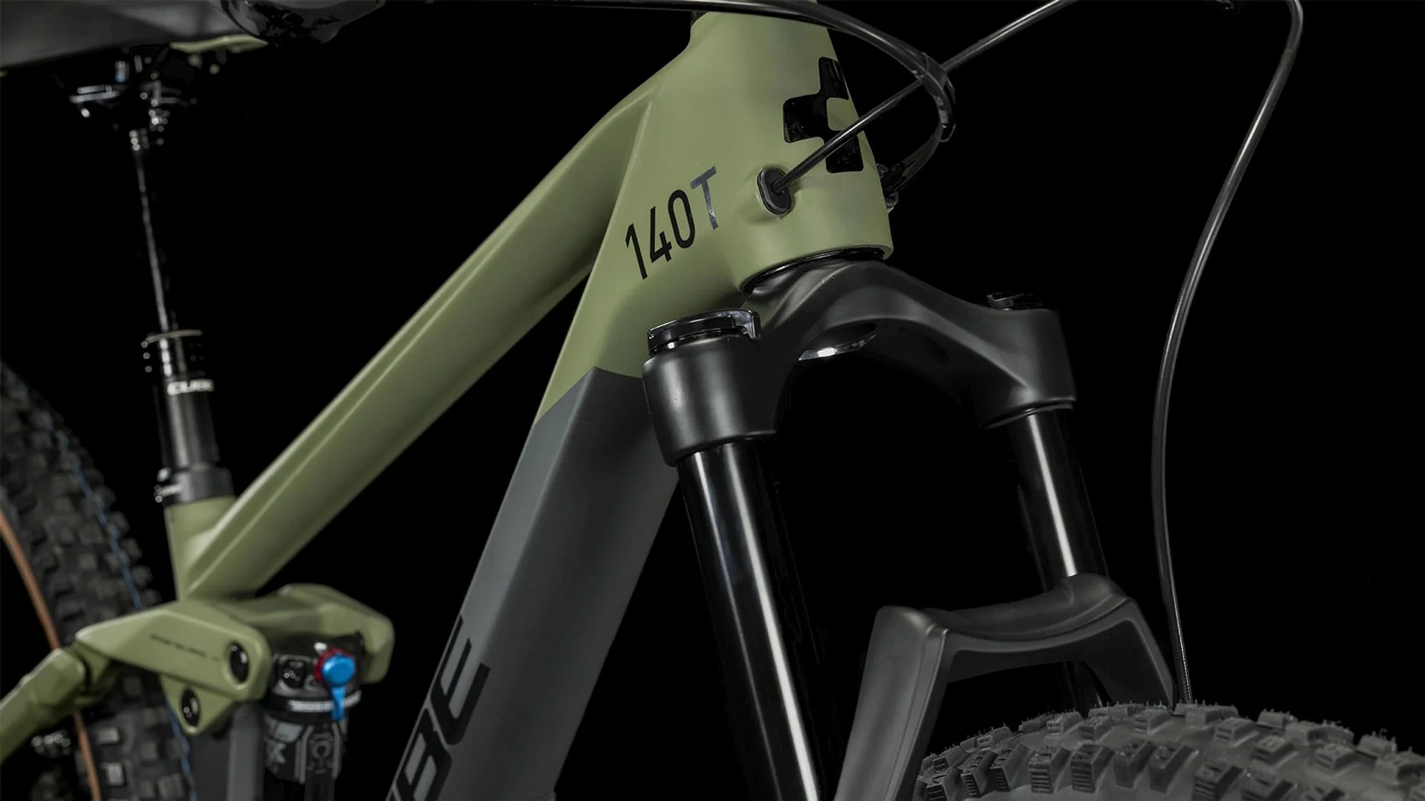CUBE STEREO 140 HPC ROOKIE FLASHGREY/OLIVE - Image 7