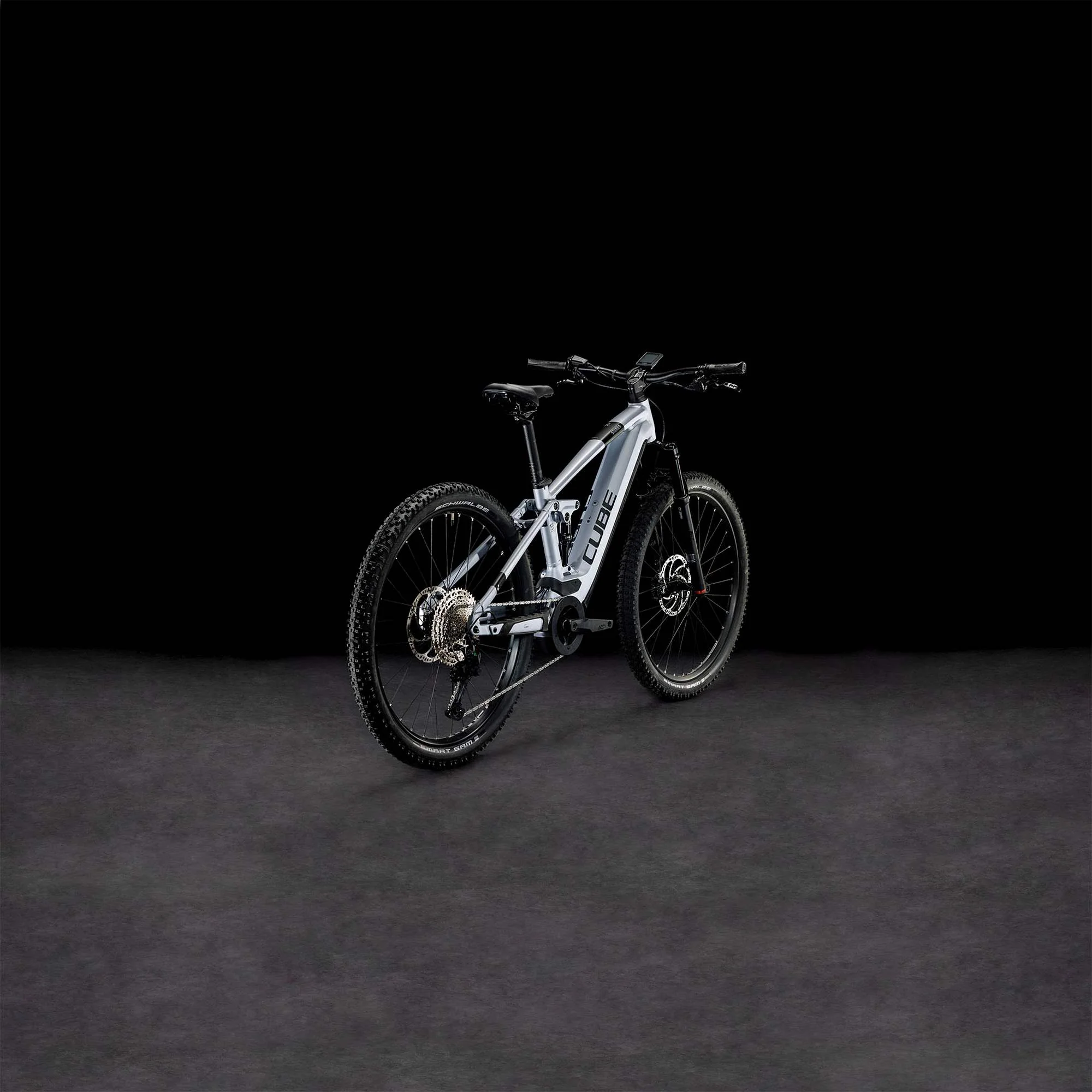 CUBE STEREO HYBRID 120 RACE 750 POLARSILVER/BLACK - Image 8