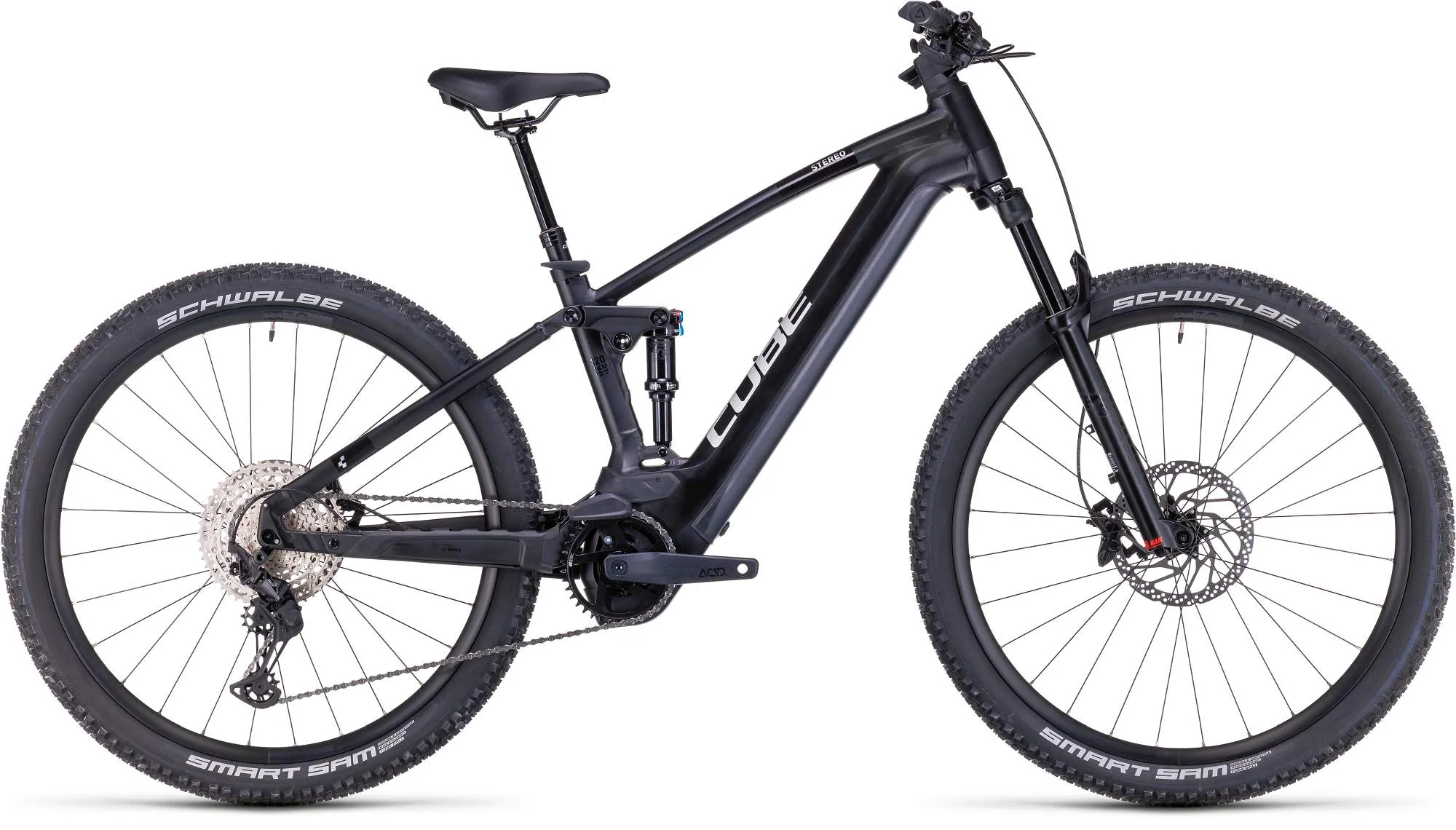 CUBE STEREO HYBRID 120 SLX 750 BLACK/METAL