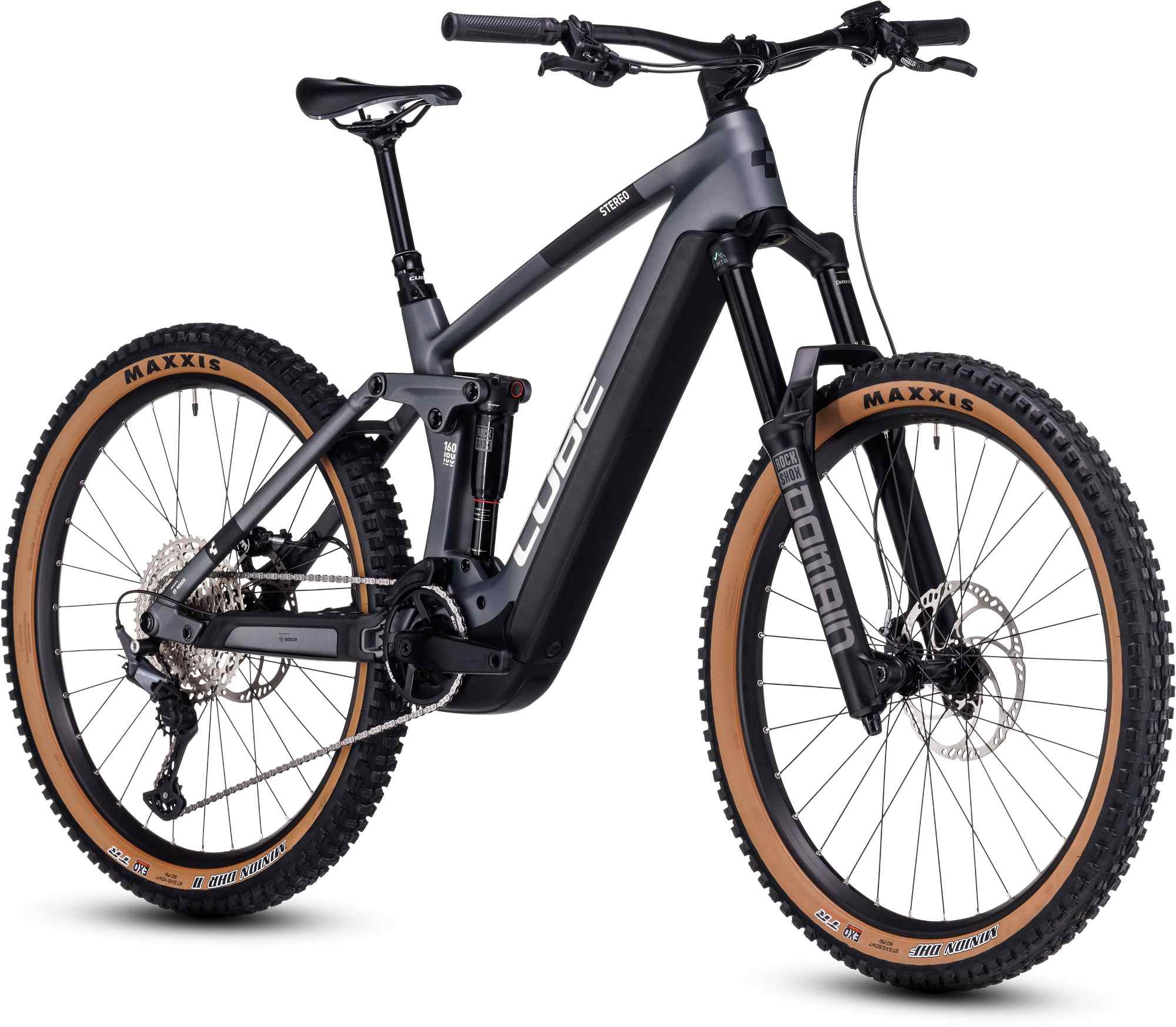 CUBE STEREO HYBRID 160 HPC RACE 750 27.5 GREY/METAL - Image 8