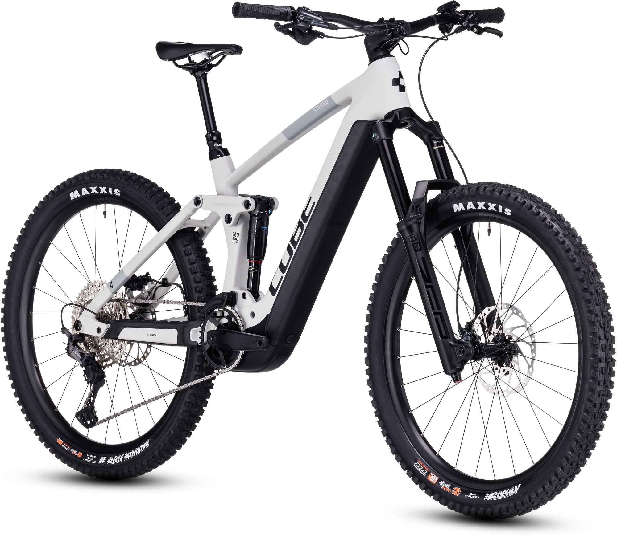 CUBE STEREO HYBRID 160 HPC SLX 750 27.5 GREY/GREY - Image 8