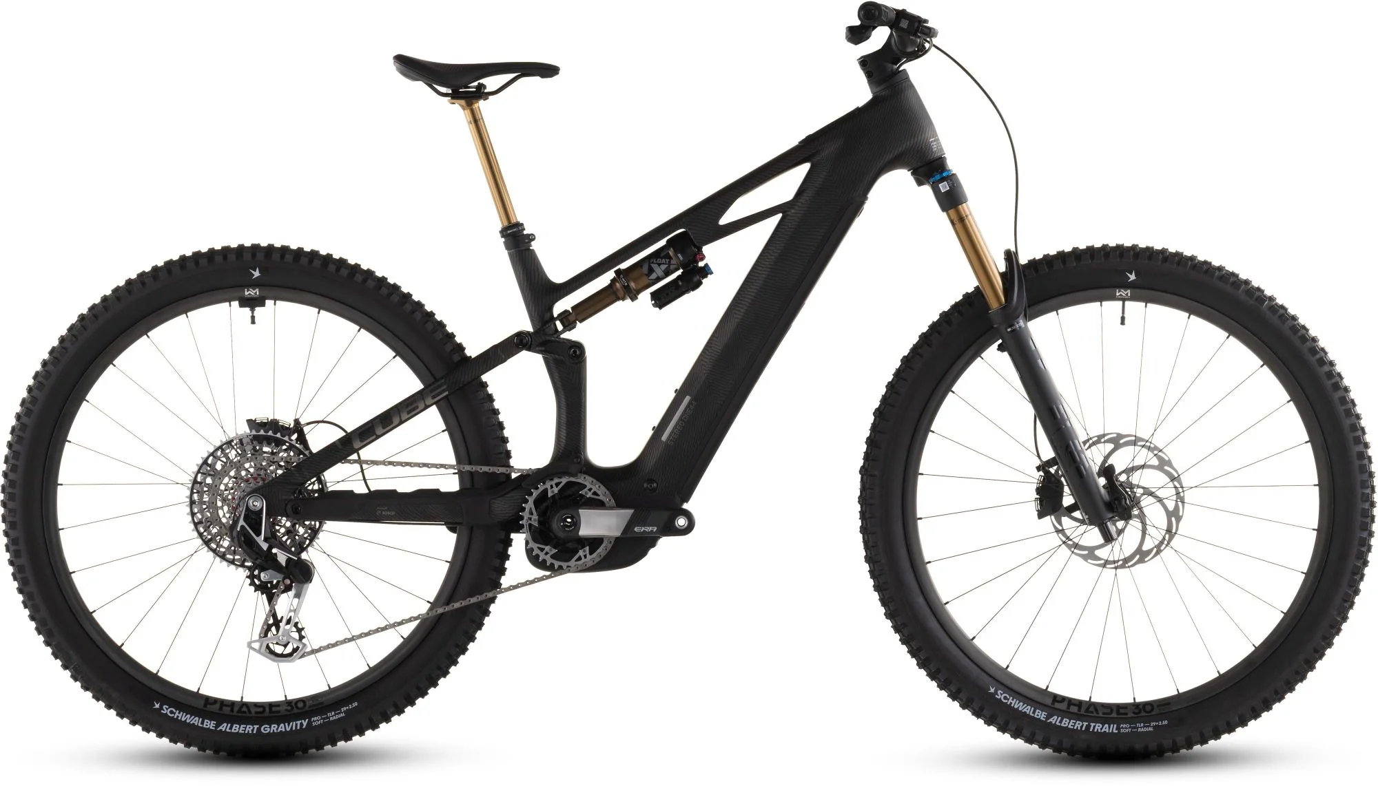 CUBE STEREO HYBRID ONE44 HPC SLT 800 CARBONGRID/CHROME