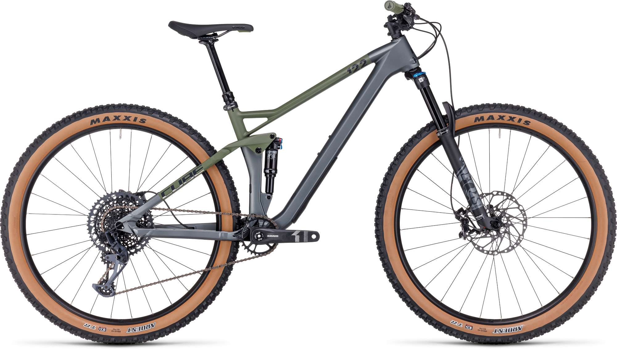 CUBE STEREO ONE22 HPC TM FLASHGREY/OLIVE