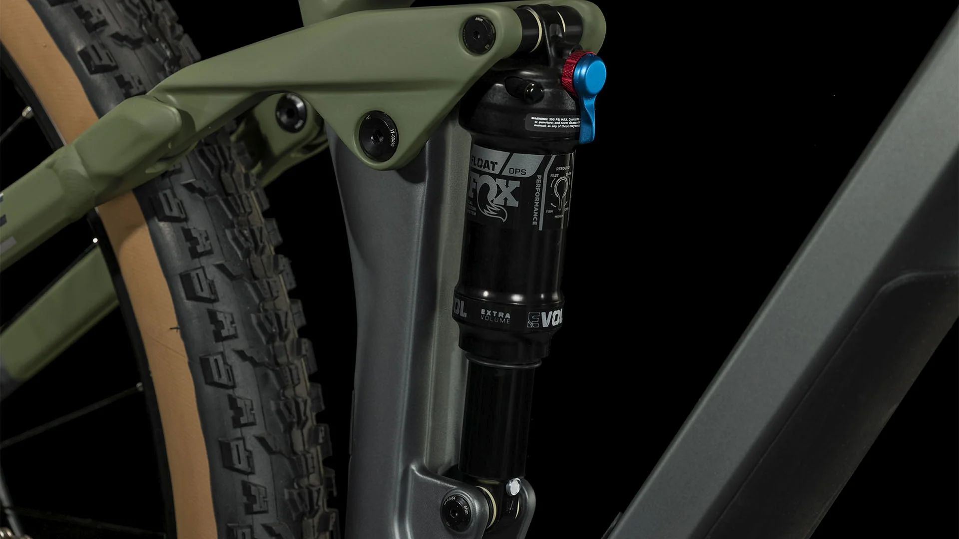CUBE STEREO ONE22 HPC TM FLASHGREY/OLIVE - Image 4