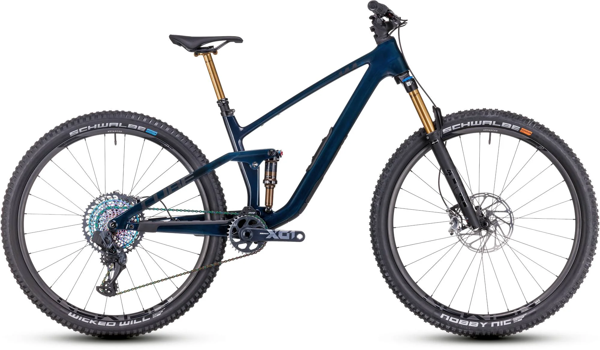 CUBE STEREO ONE44 C:68X SLT LIQUIDBLUE/BLACK