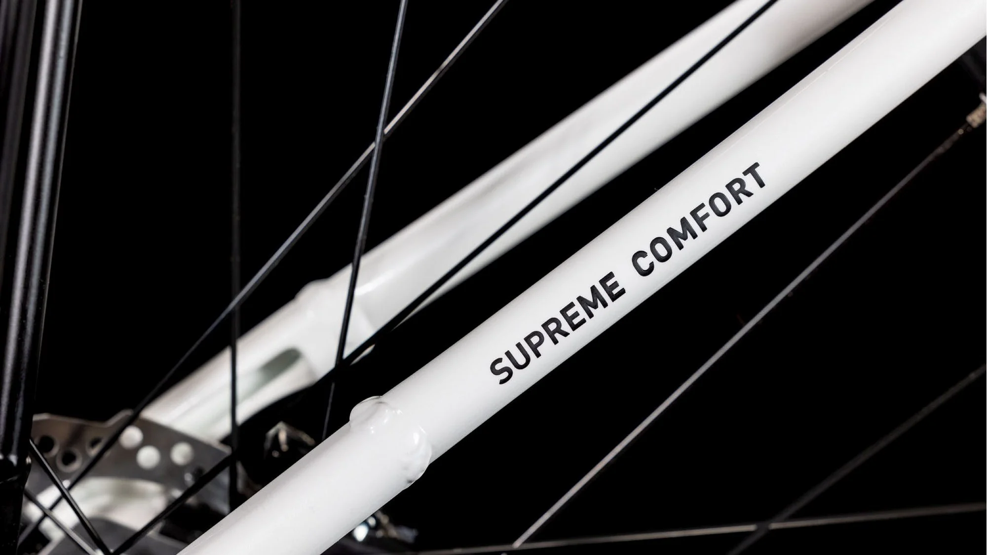 CUBE SUPREME HYBRID COMFORT ONE 500 METALLICWHITE/BLACK - Image 5