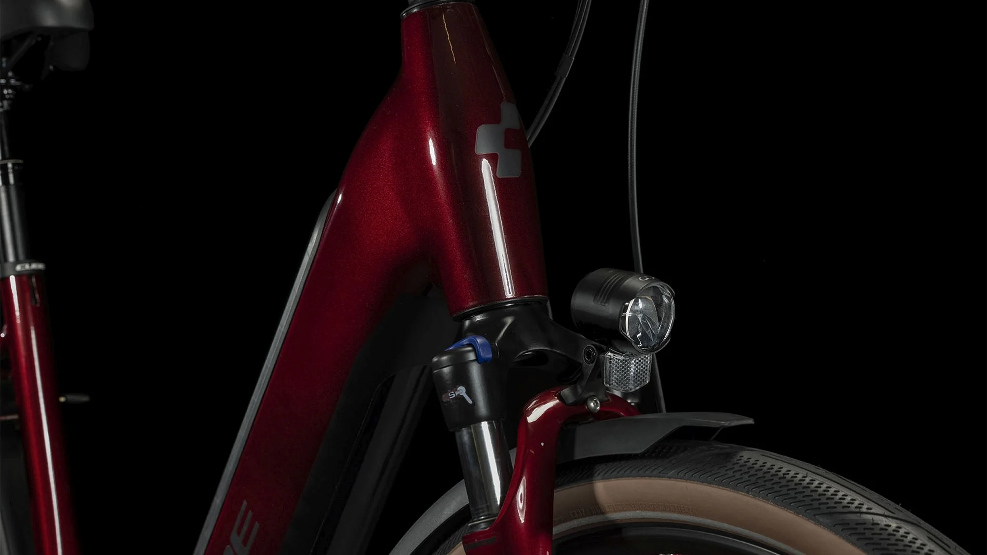 CUBE SUPREME HYBRID PRO 625 RED/BLACK - Image 4