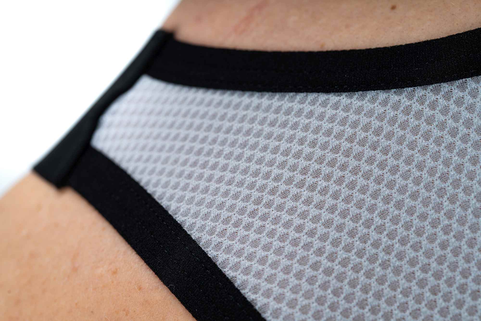 CUBE Teamline Bib Shorts Pro Black/Red - Image 4