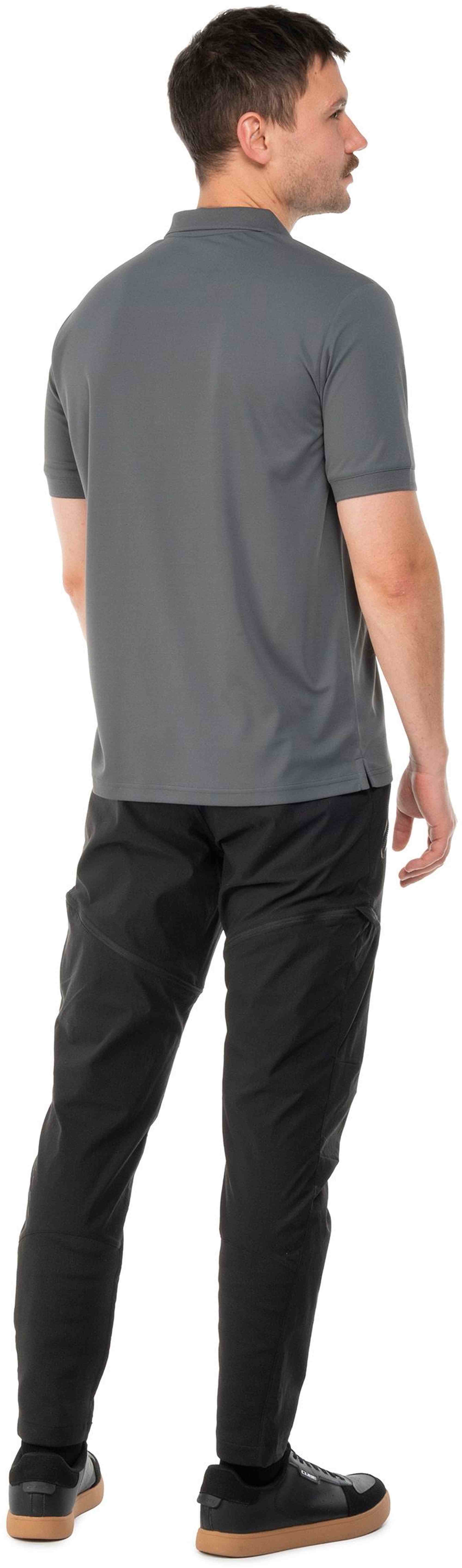 CUBE TECH POLO SHIRT DARK GREY - Image 4