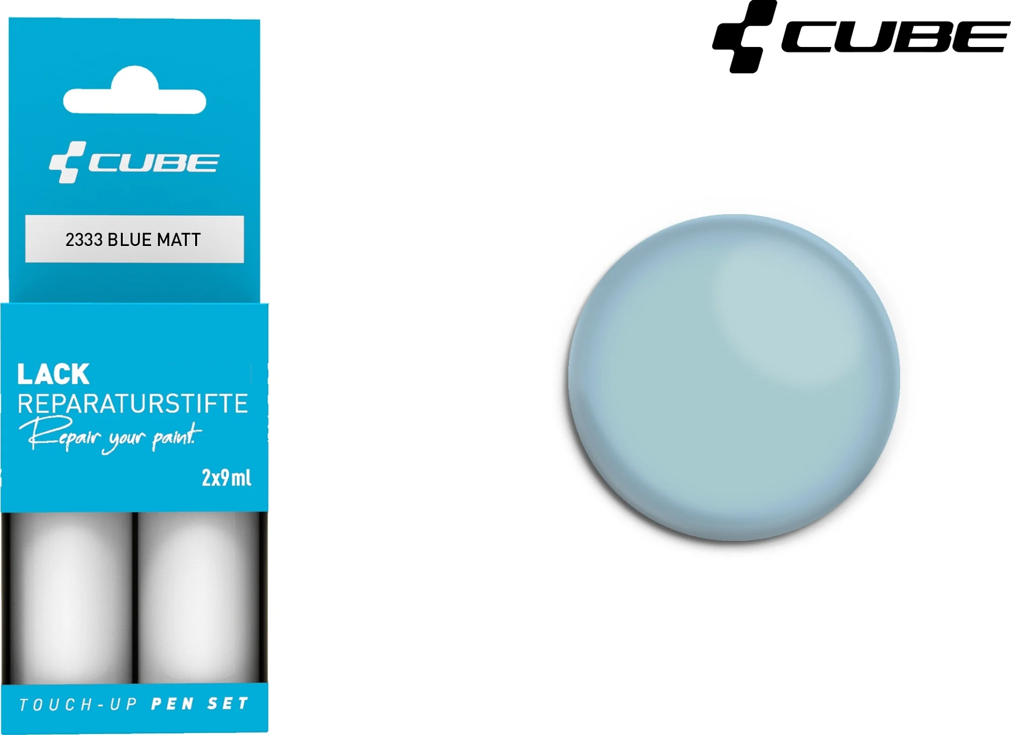 CUBE Touch Up Pen Set Blue Matt 2333