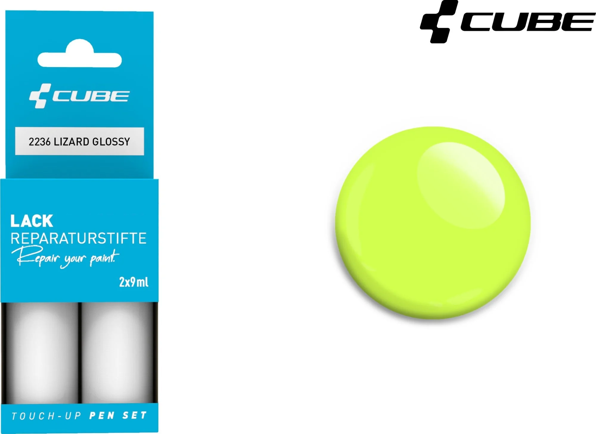 Cube Touch Up Pen Set Lizard Glossy 2236